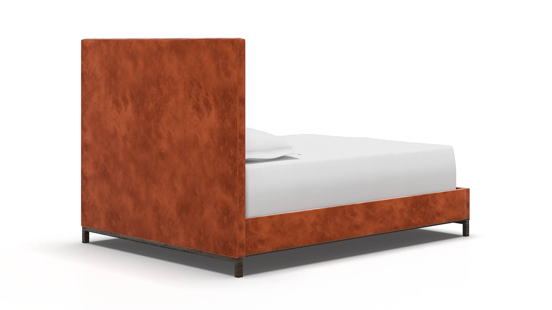 Heidi Loft Copper Bed espresso legs 4