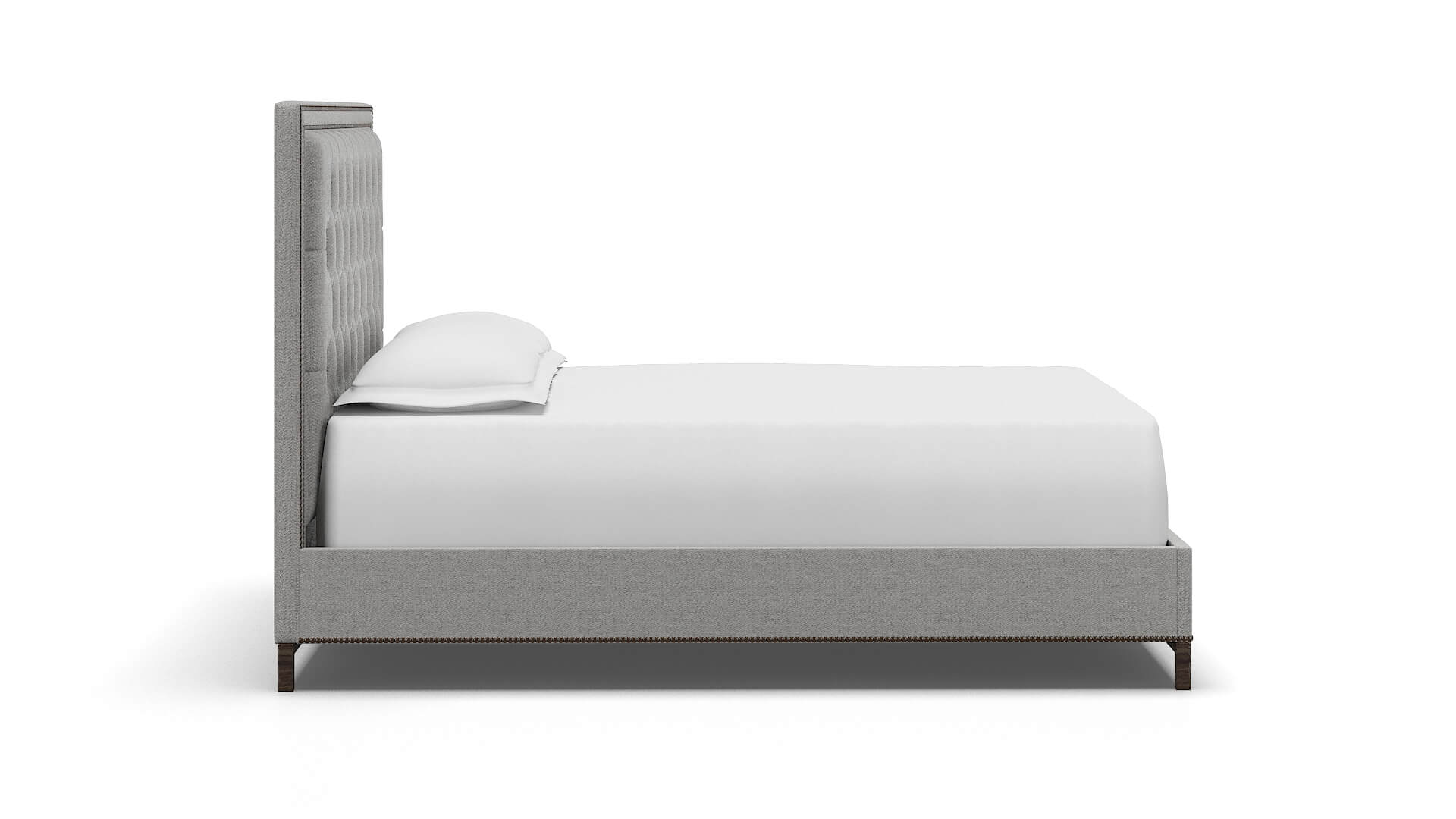 Heidi Malibu Dove Bed espresso legs 3