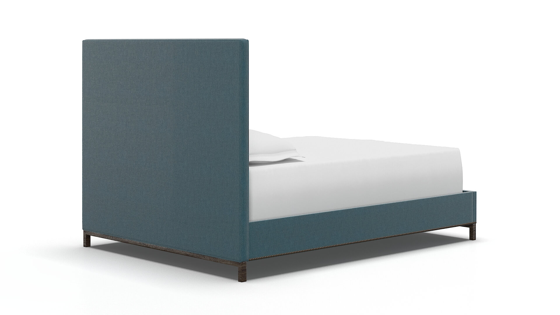 Heidi Merit Peacock Bed espresso legs 4