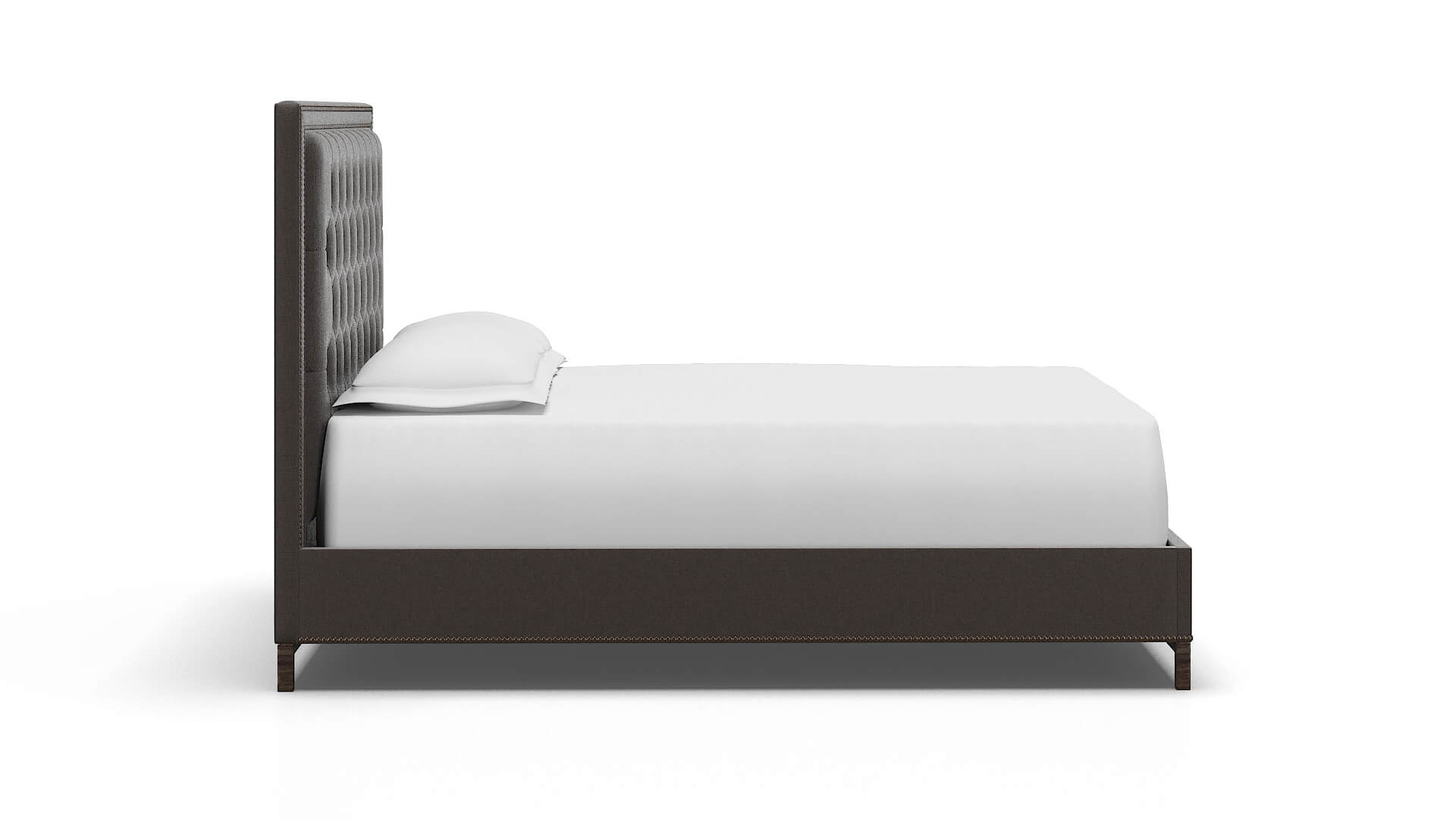 Heidi Naples Graphite Bed espresso legs 3