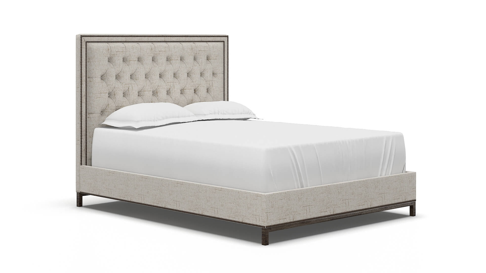 Heidi Oceanside Natural Bed espresso legs 2