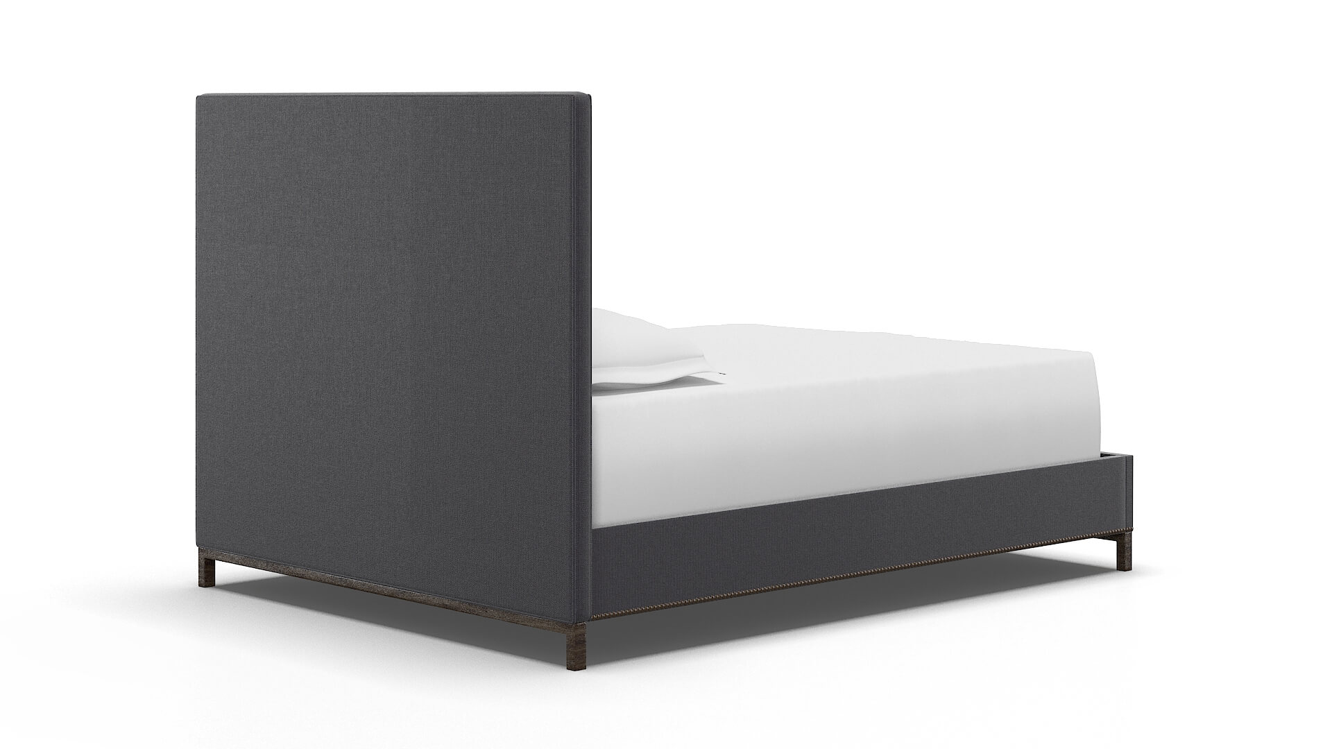 Heidi Parker Charcoal Bed espresso legs 4