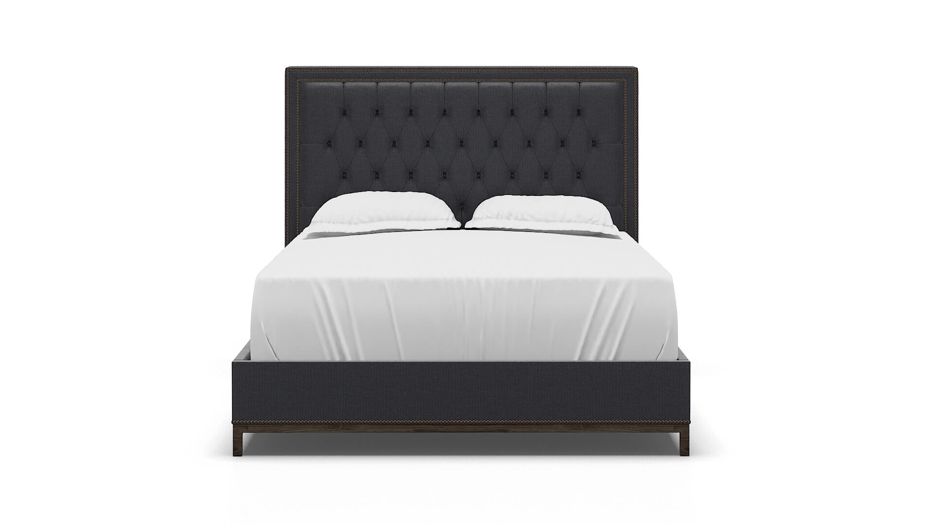 Heidi Parker Midnight Bed espresso legs 1