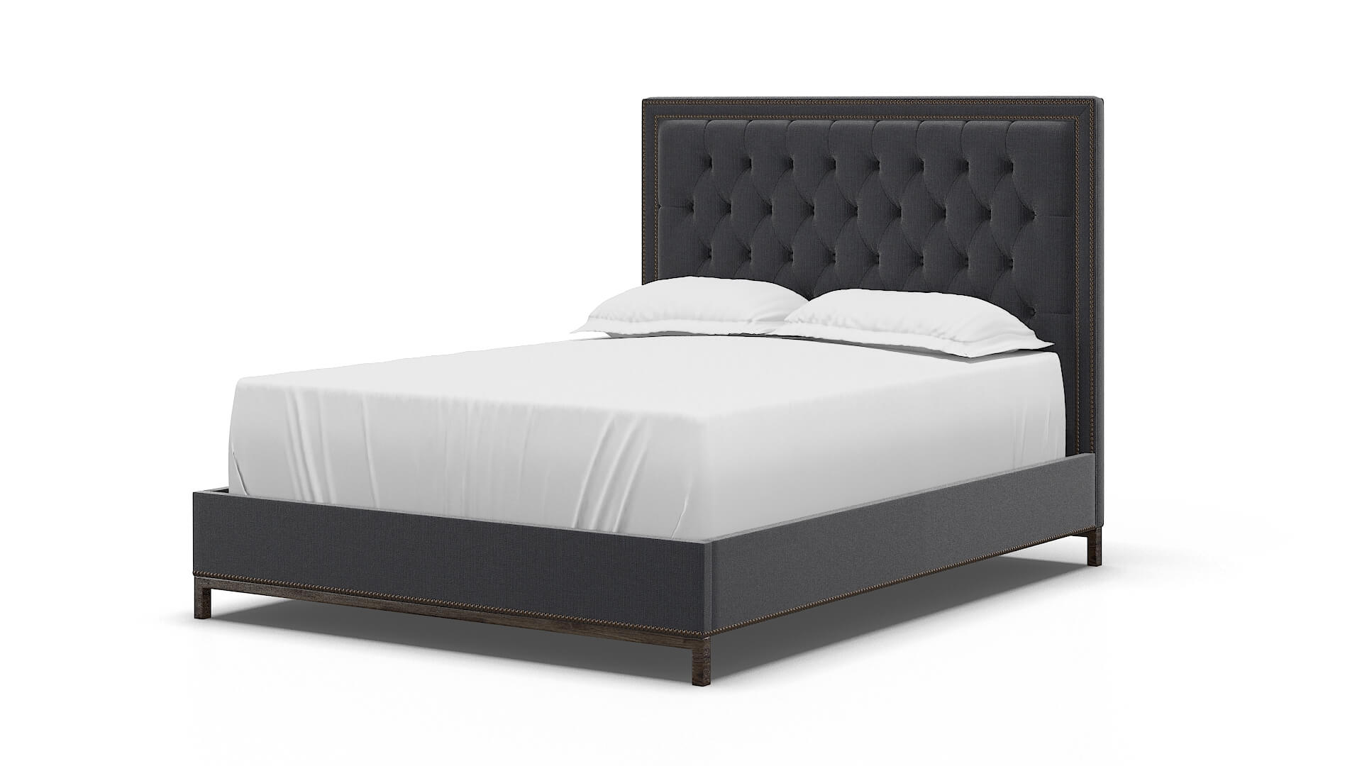 Heidi Parker Midnight Bed espresso legs 5