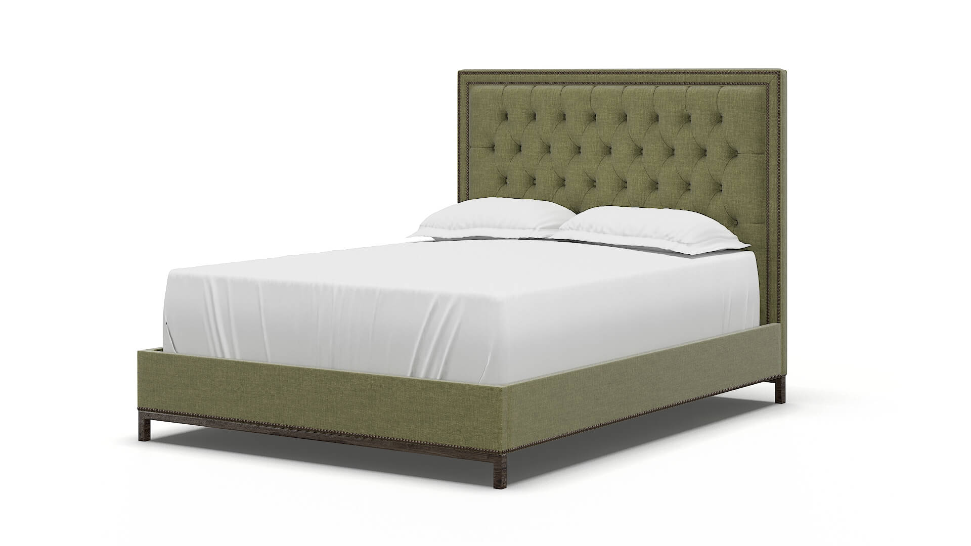 Heidi Portland Basil Bed espresso legs 5