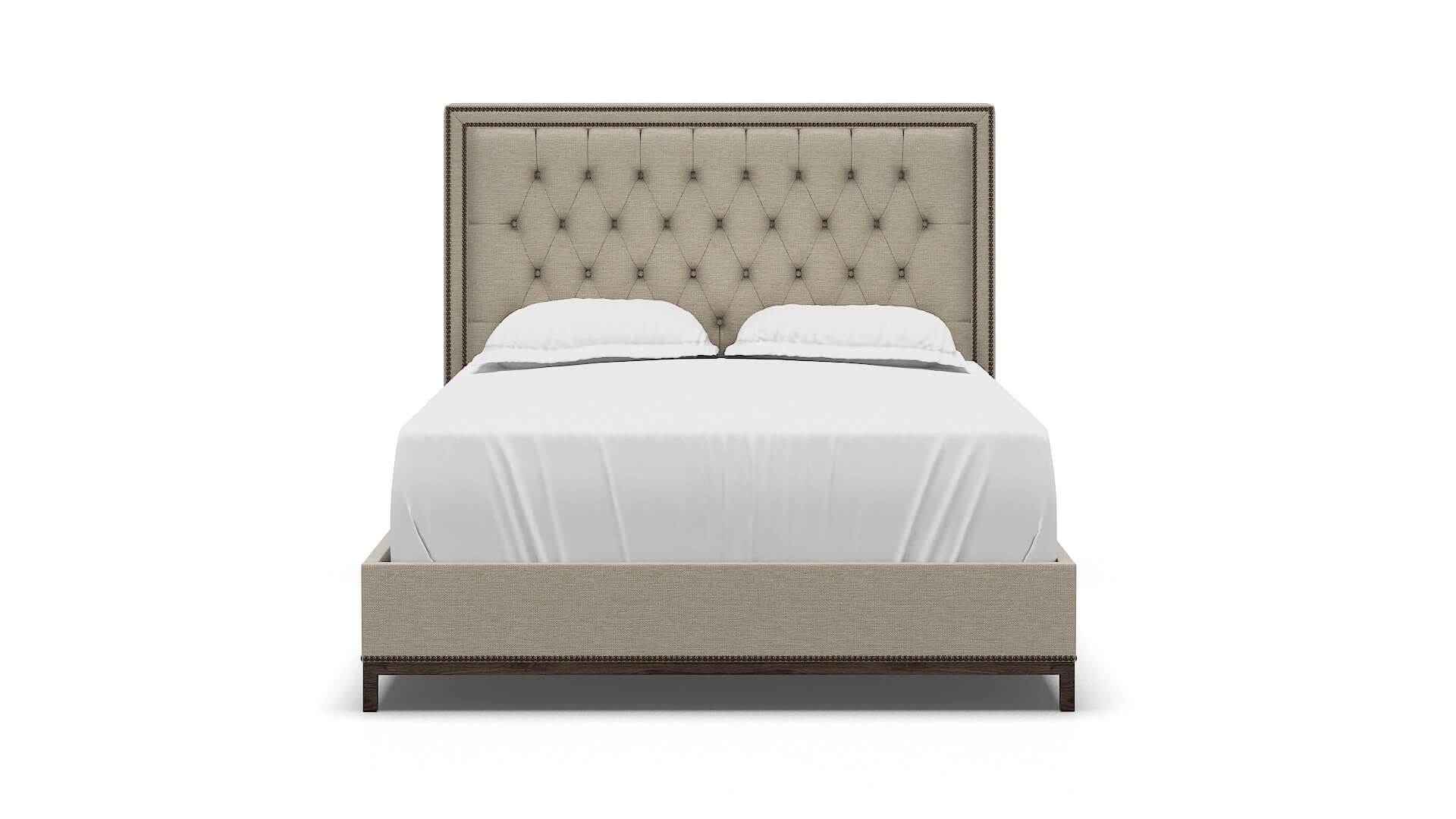 Heidi Rocket Dove Bed espresso legs 1