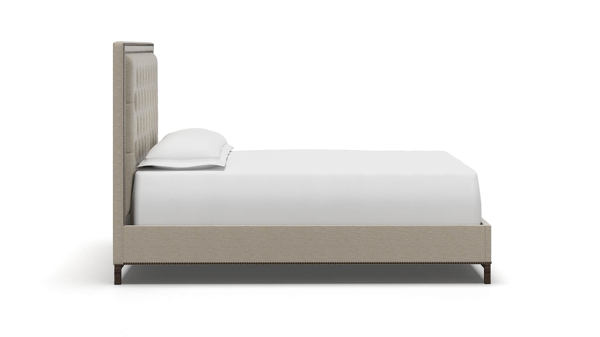 Heidi Rocket Dove Bed espresso legs 3