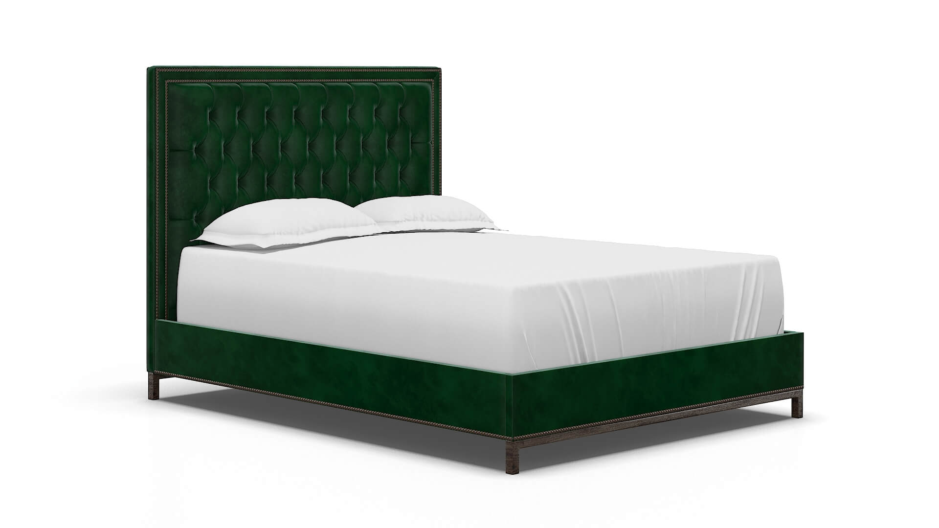 Heidi Royale Evergreen Bed espresso legs 2