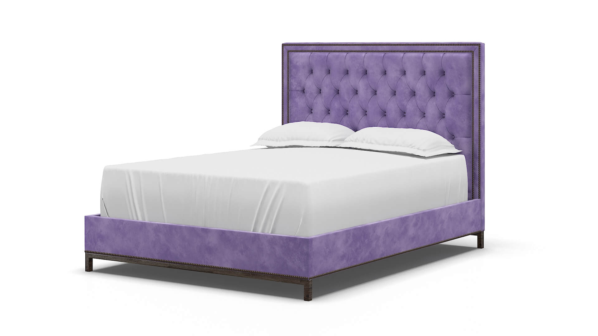 Heidi Royale Lavender Bed espresso legs 5
