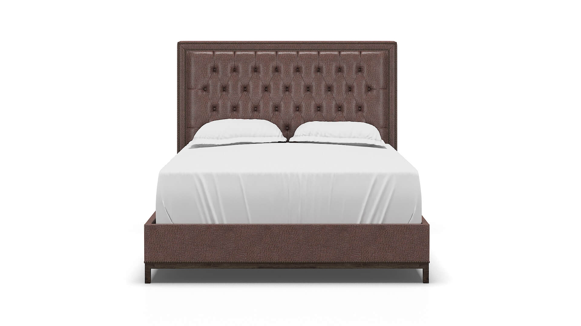 Heidi Royale Mocha Bed espresso legs 1