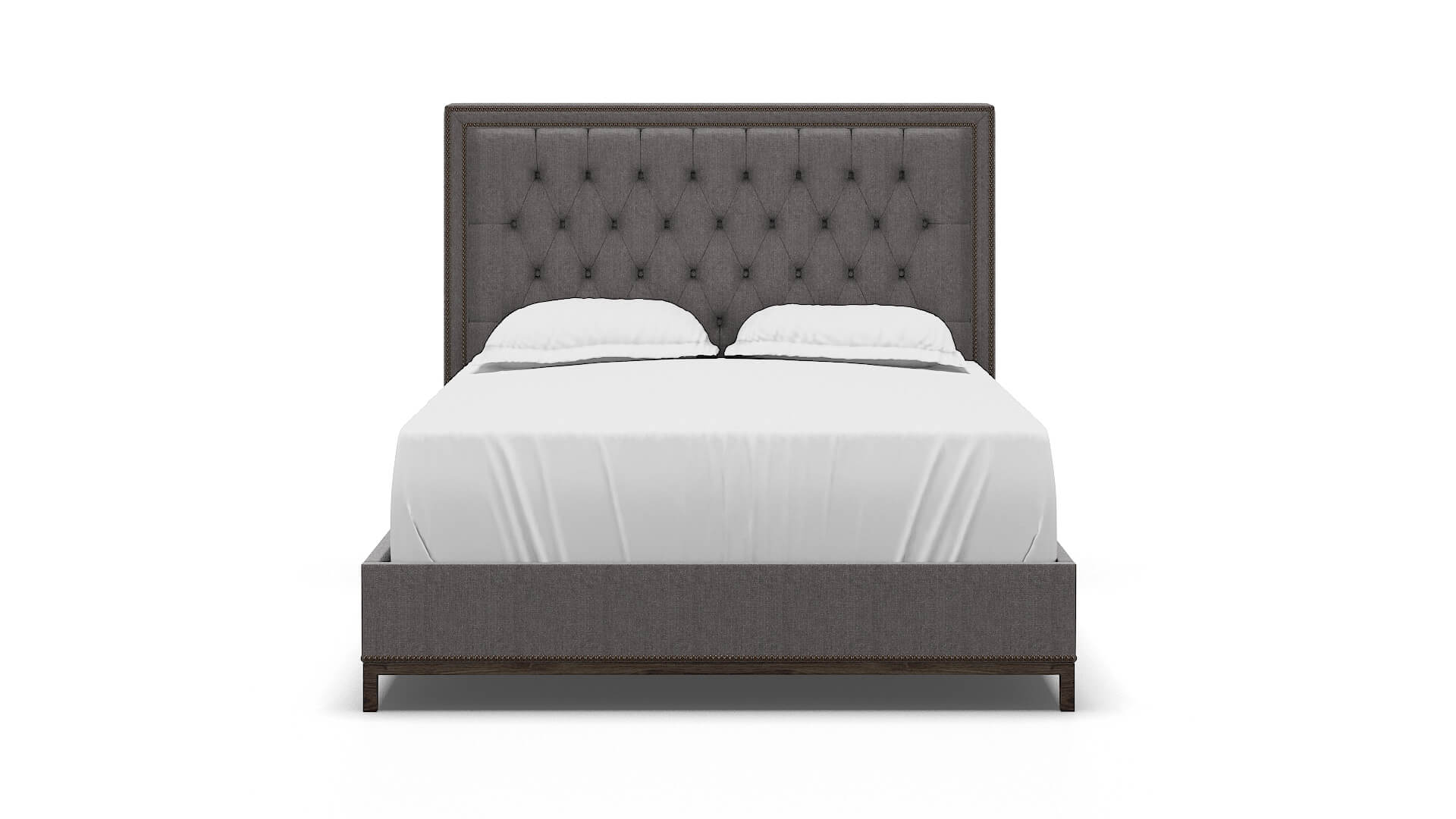 Heidi Sasha Granite Bed espresso legs 1
