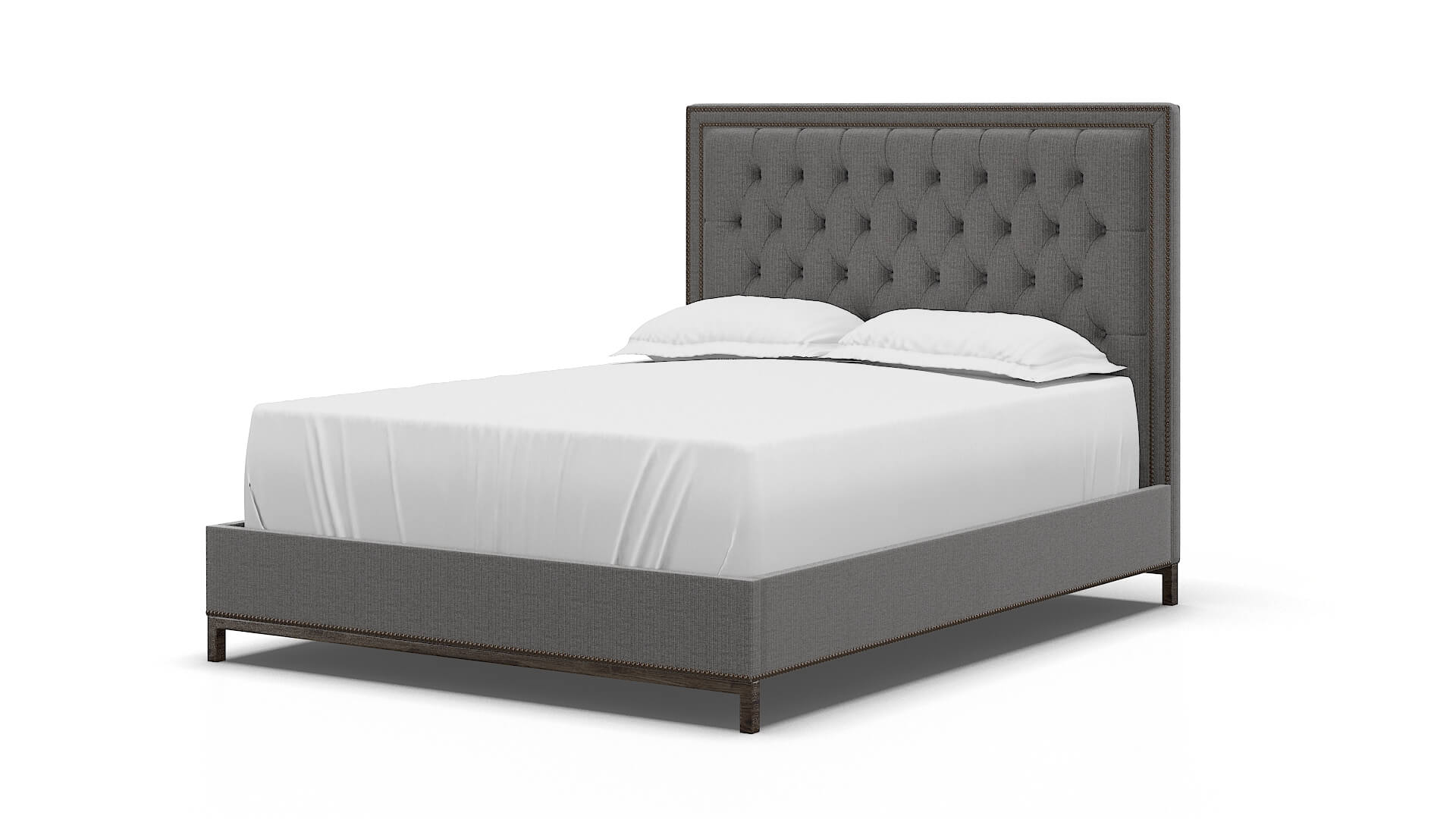 Heidi Terrain Oatmeal Bed espresso legs 5