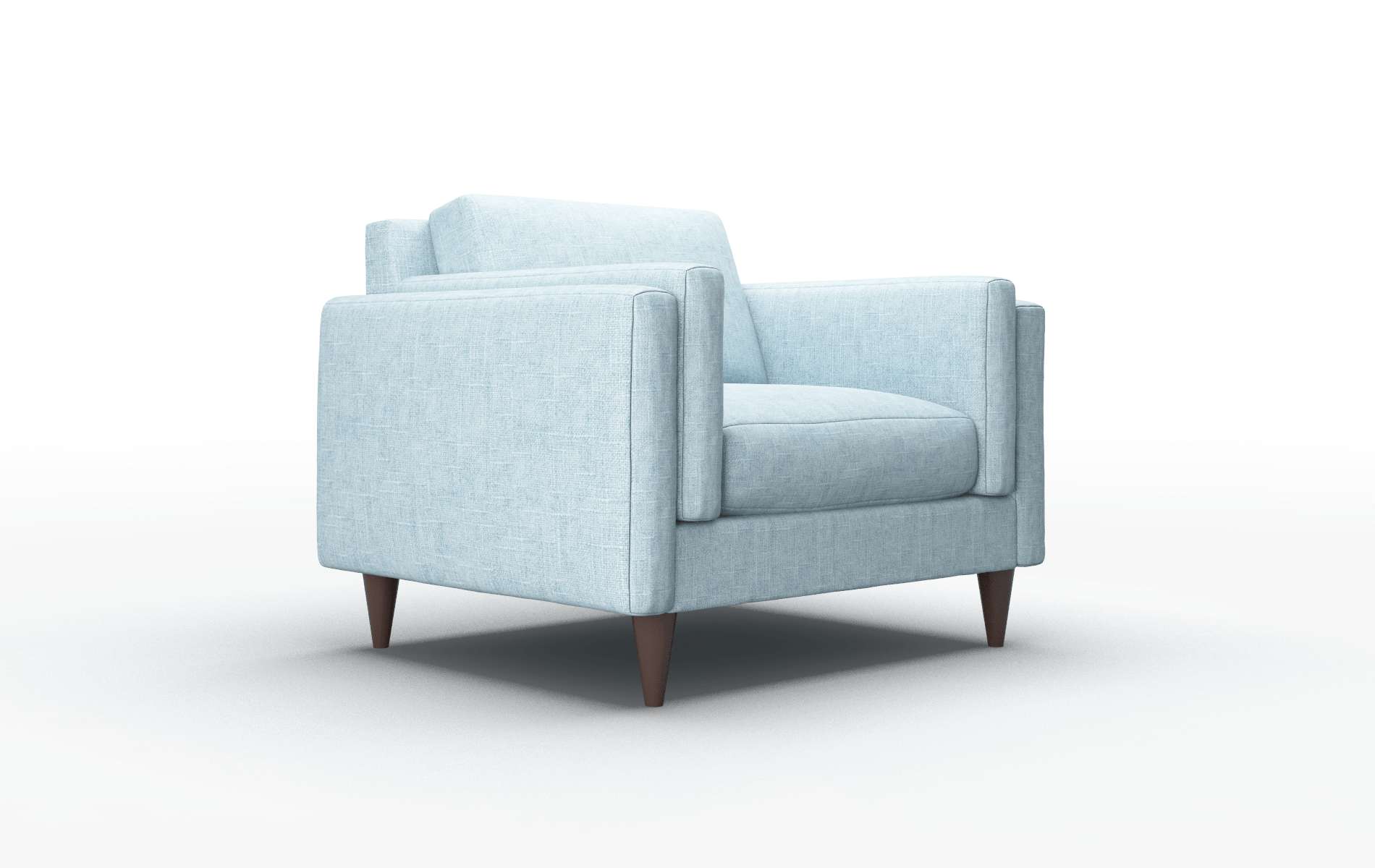 Helsinki Atlas Turquoise Chair espresso legs 2