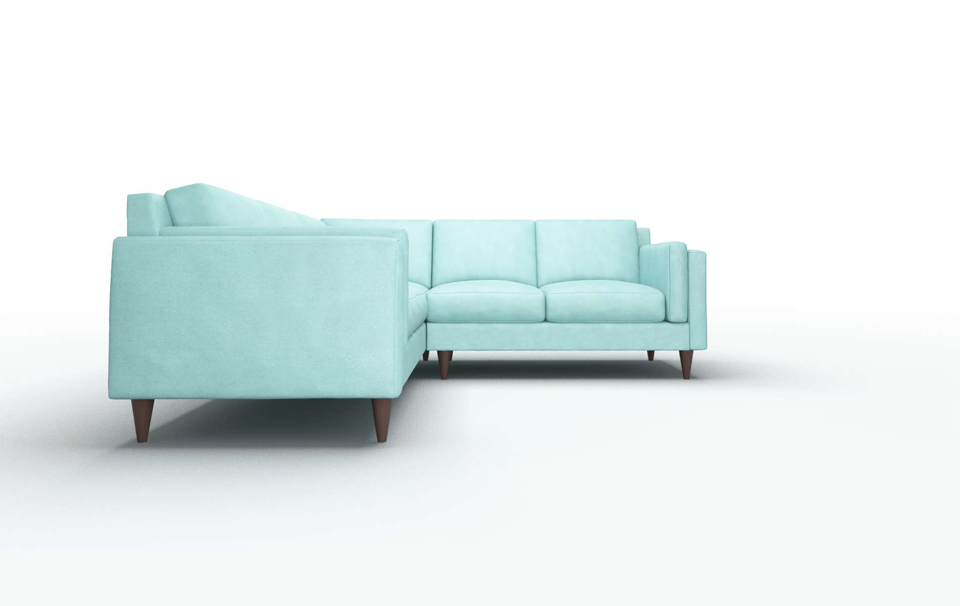Helsinki Avalon_hp Aqua Sectional espresso legs 2
