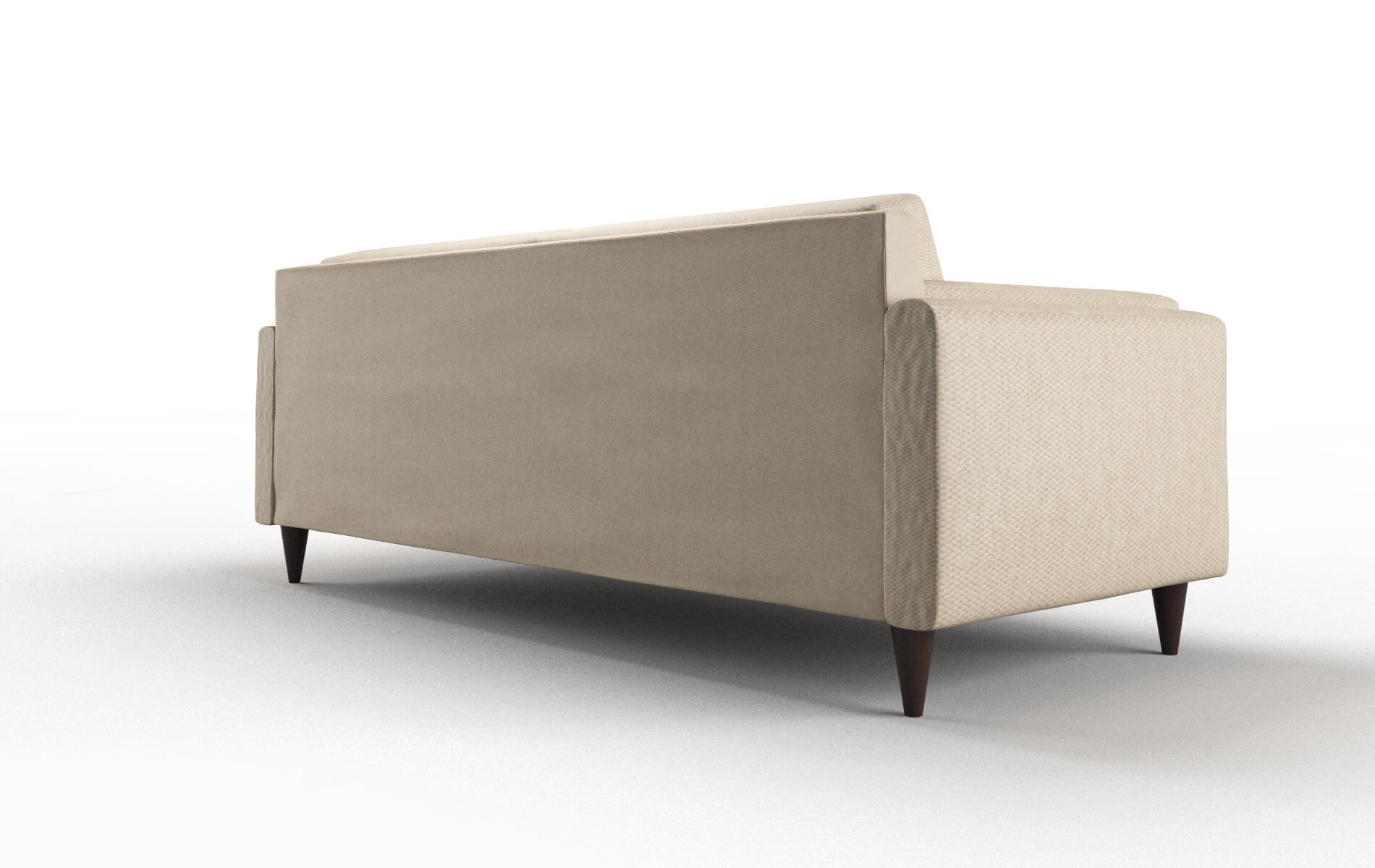 Helsinki Avenger Burlap Sofa espresso legs 5