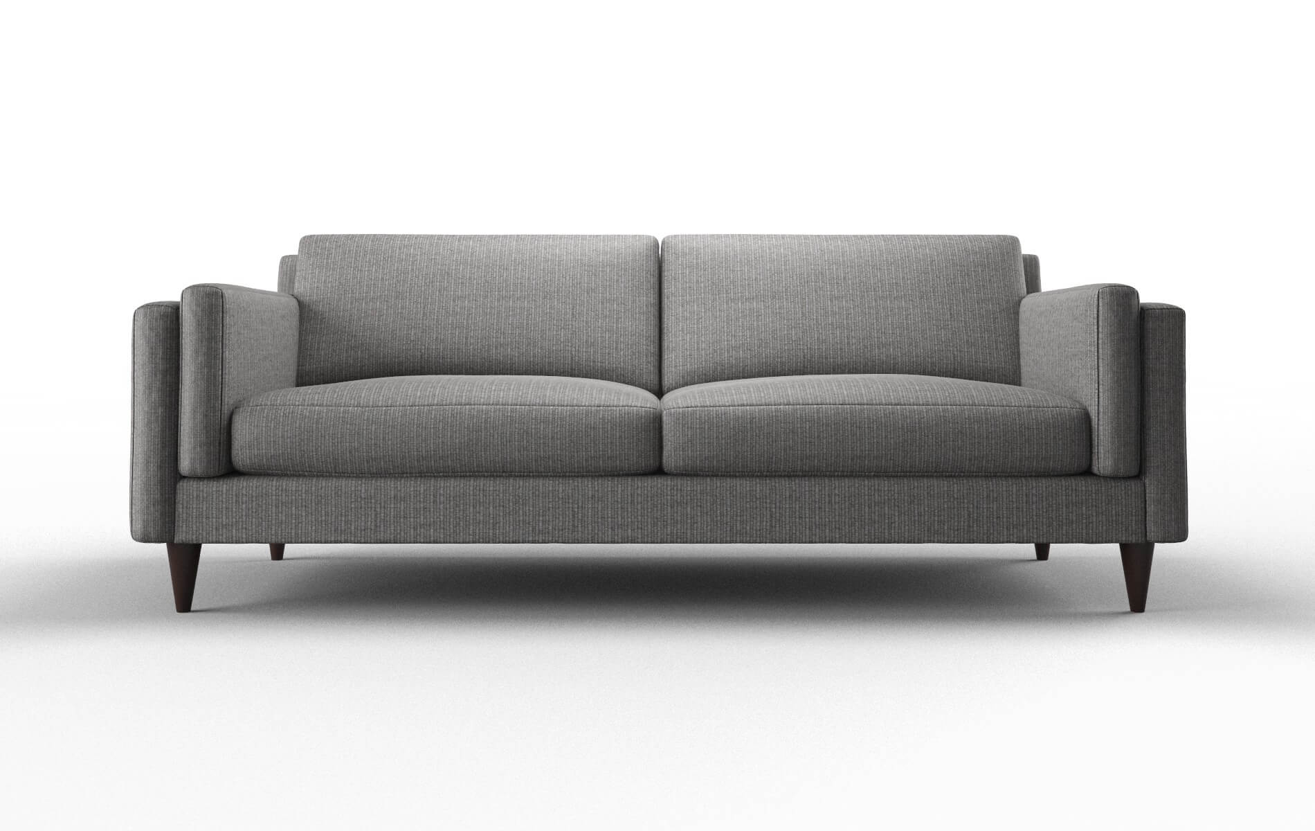 Helsinki Avenger Zinc Sofa espresso legs 1