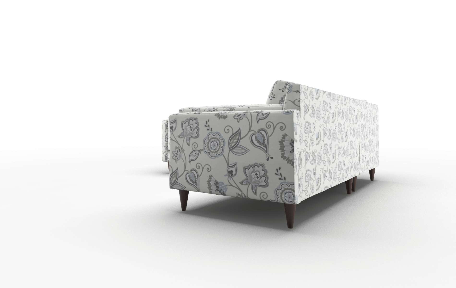 Helsinki Avignon Sky Sectional espresso legs 4