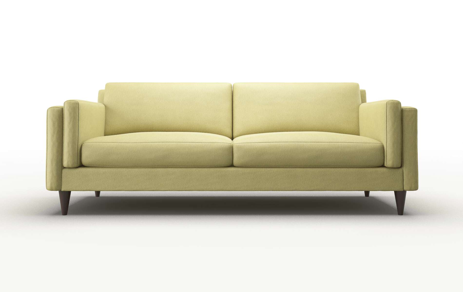 Helsinki Bella Apple Sofa espresso legs 1