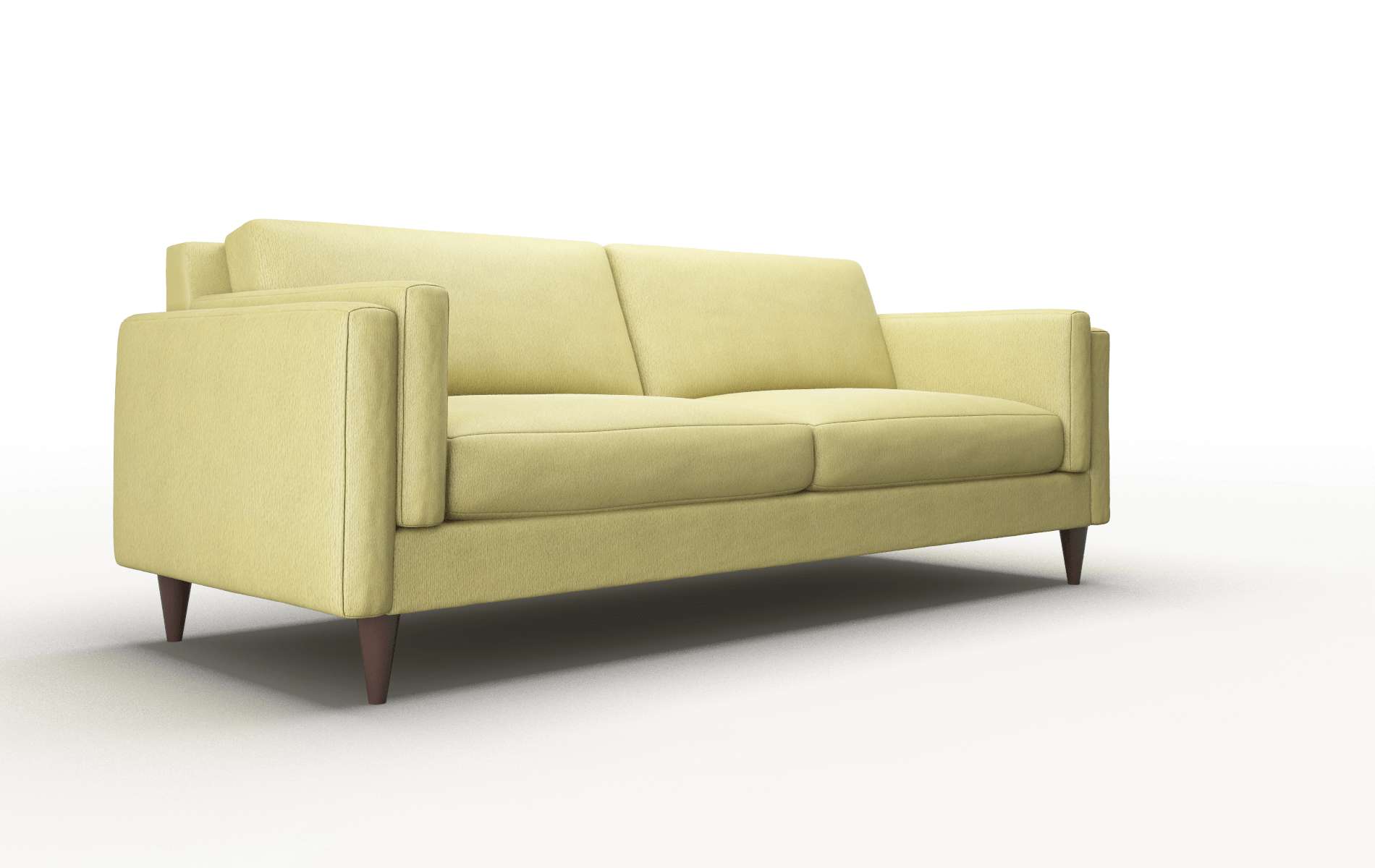 Helsinki Bella Apple Sofa espresso legs 2