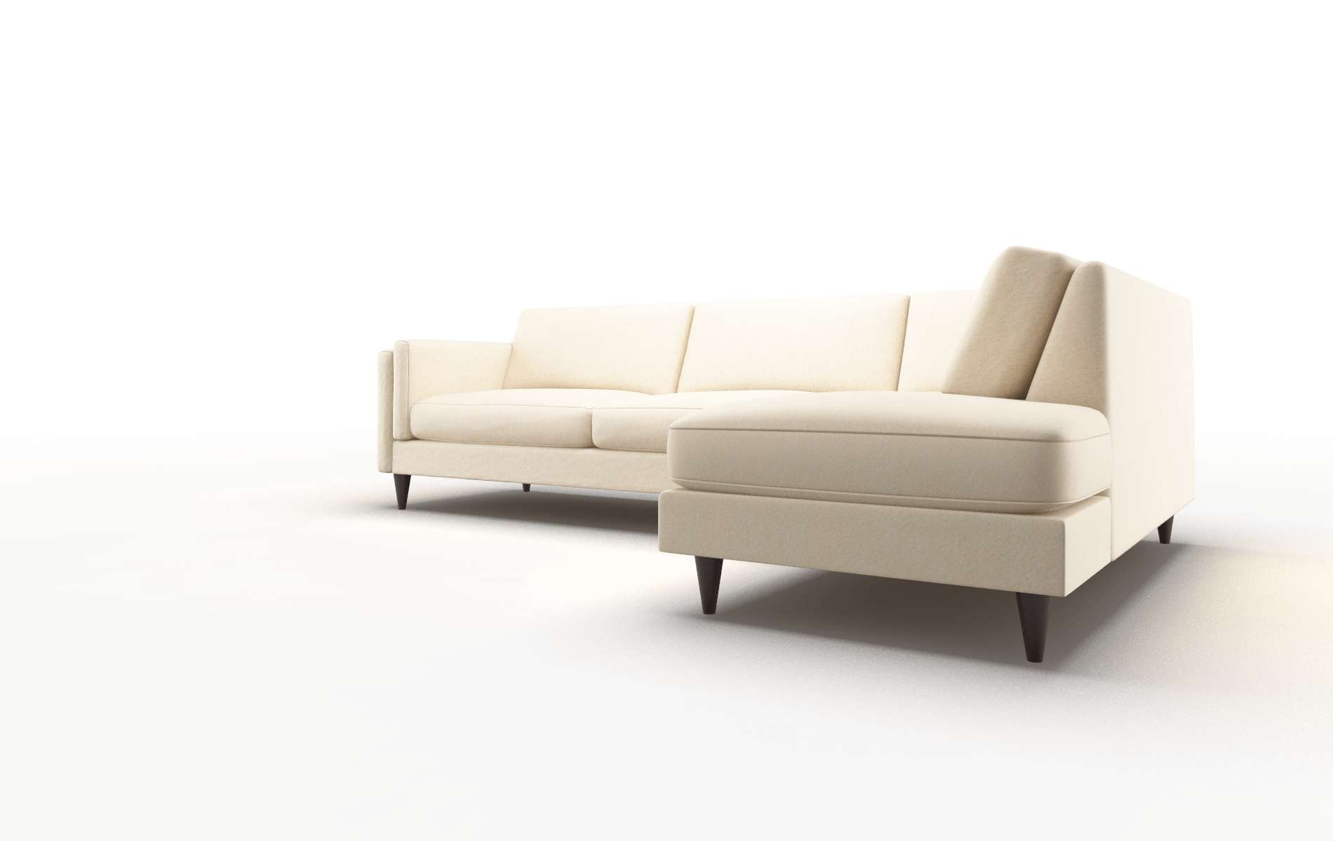 Helsinki Bella Buckwheat Panel espresso legs 4