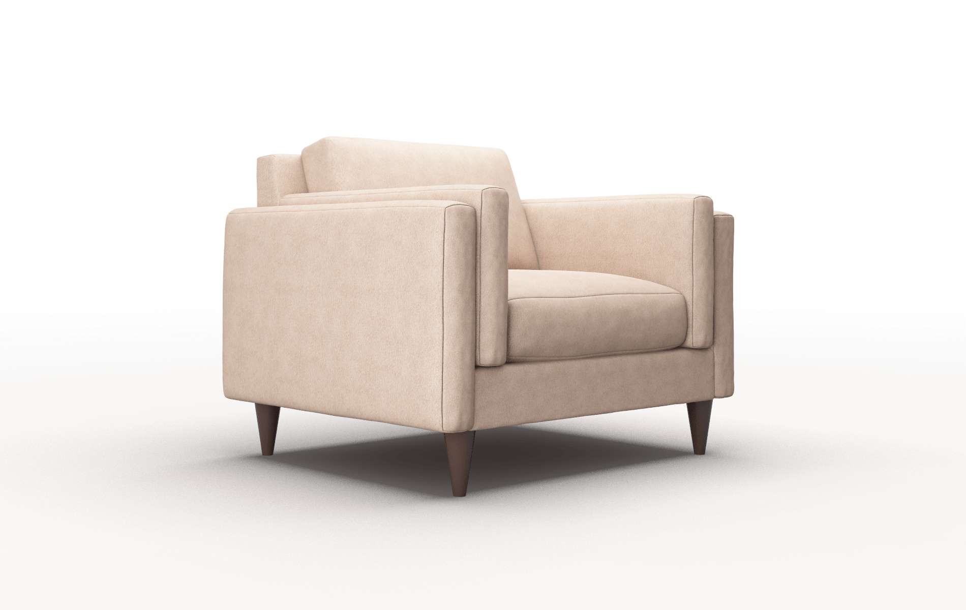 Helsinki Bella Cocoa Chair espresso legs 2