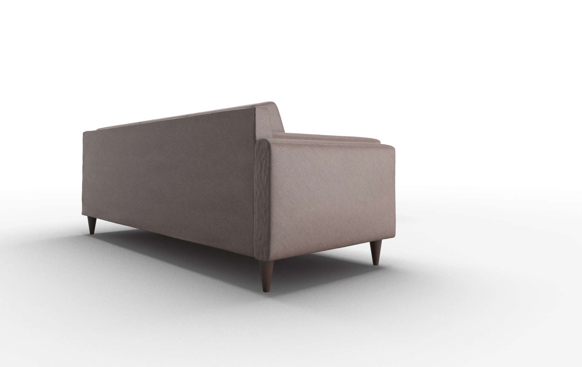 Helsinki Bella Espresso Sectional espresso legs 3