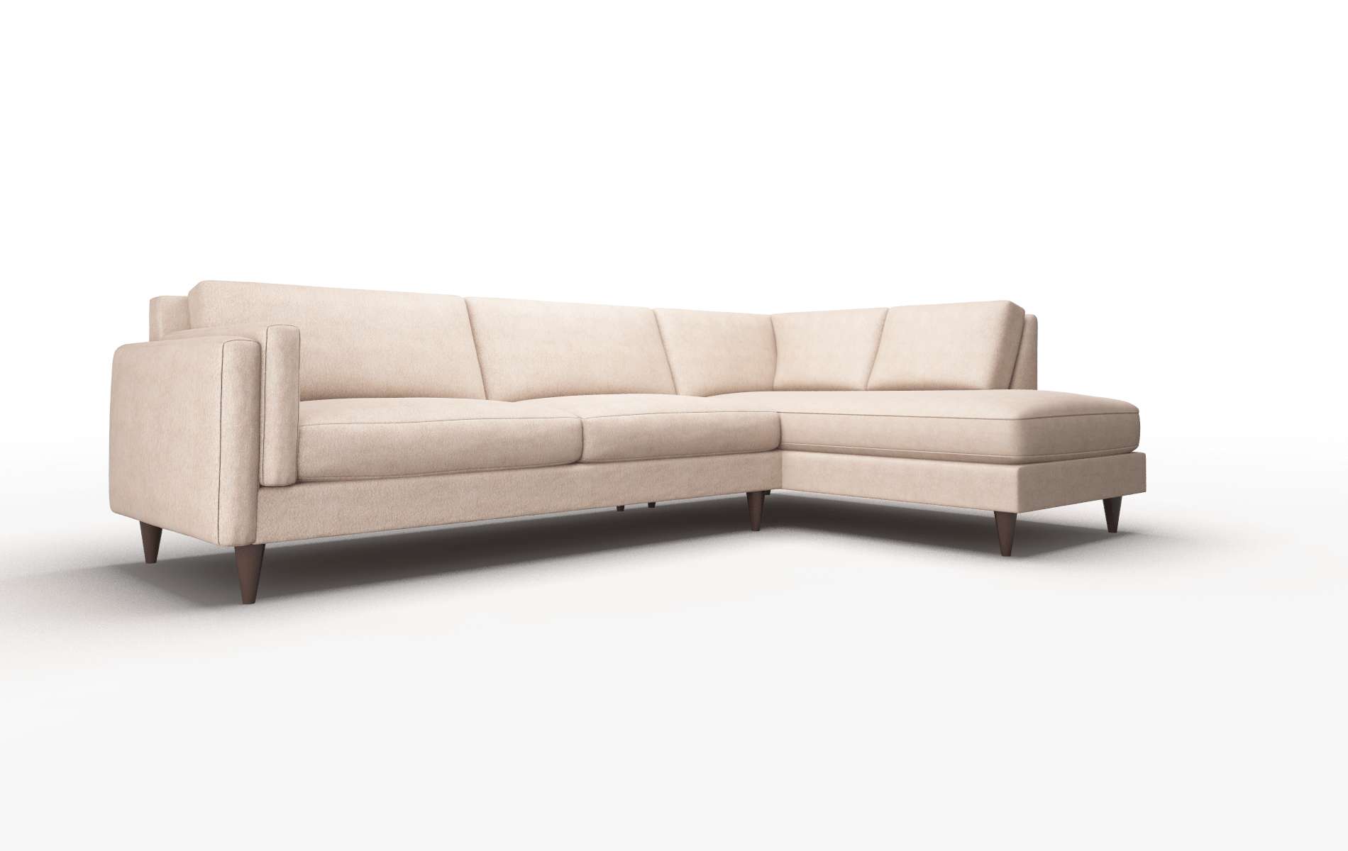 Helsinki Bella Pewter Panel espresso legs 2