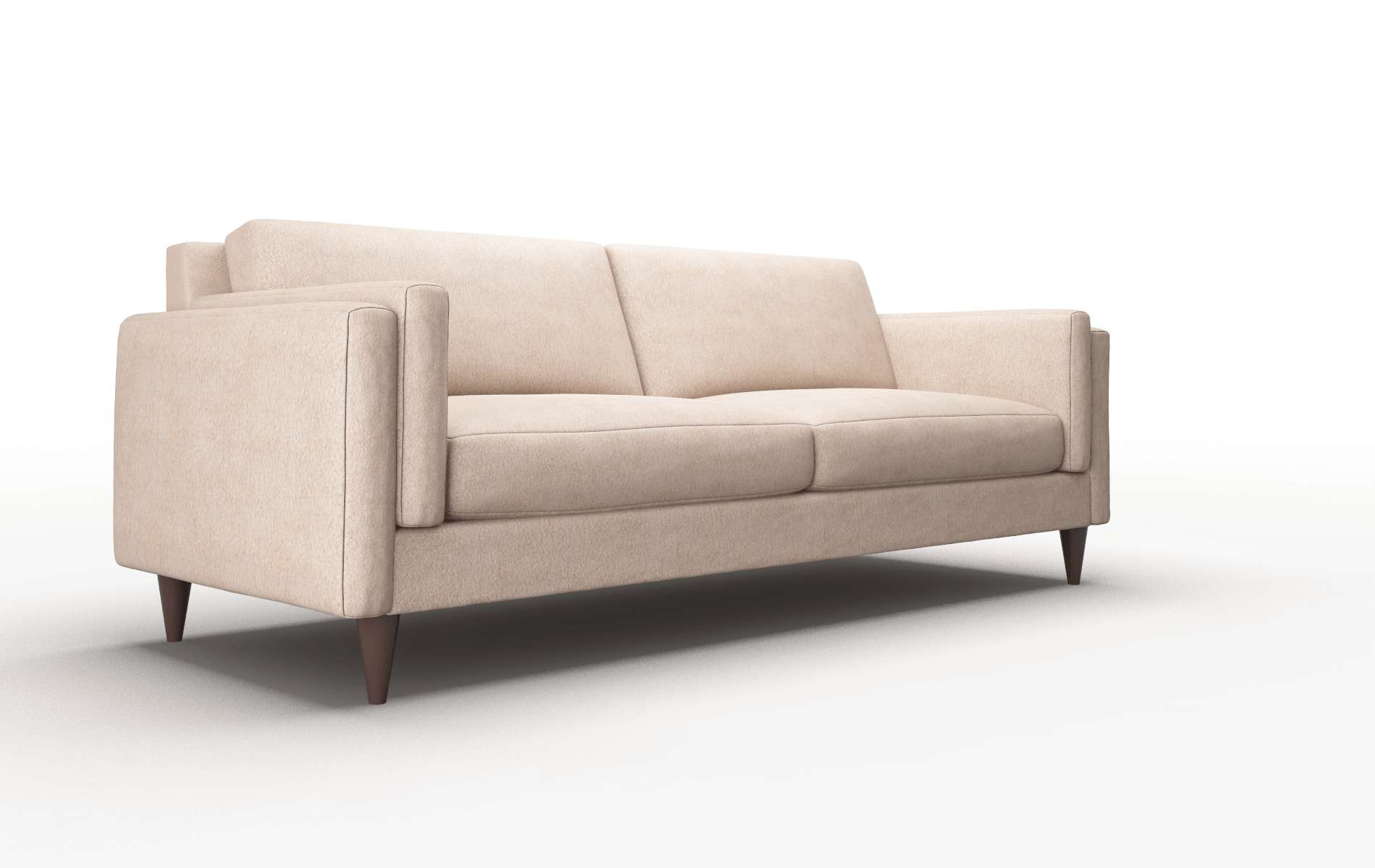 Helsinki Bella Pewter Sofa espresso legs 2