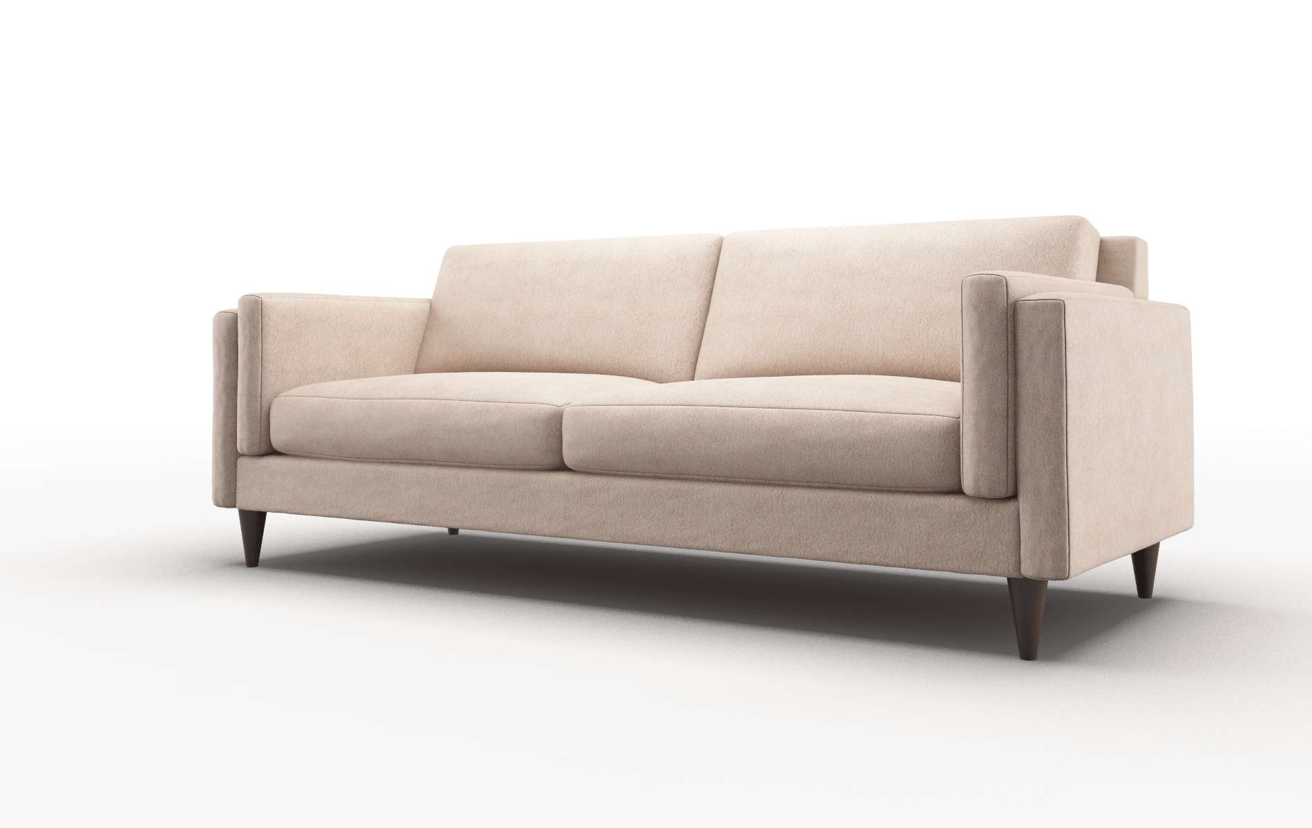 Helsinki Bella Pewter Sofa espresso legs 4