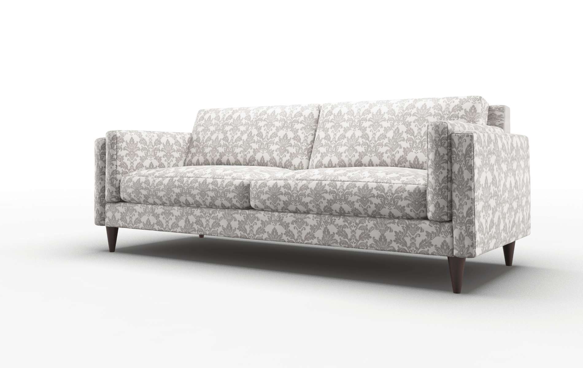 Helsinki Bergamo Dove Sofa espresso legs 4