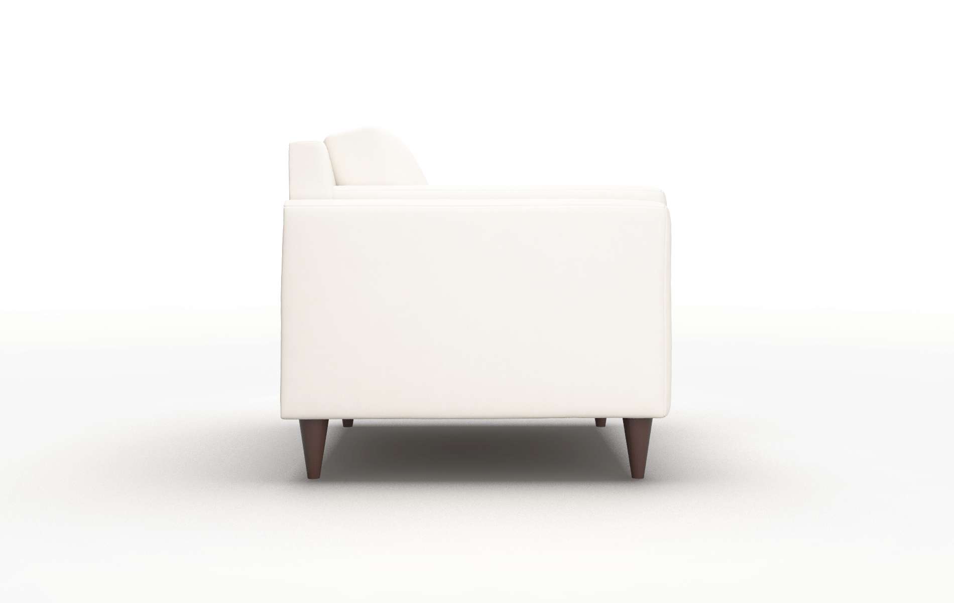 Helsinki Blanche Milky Chair espresso legs 3