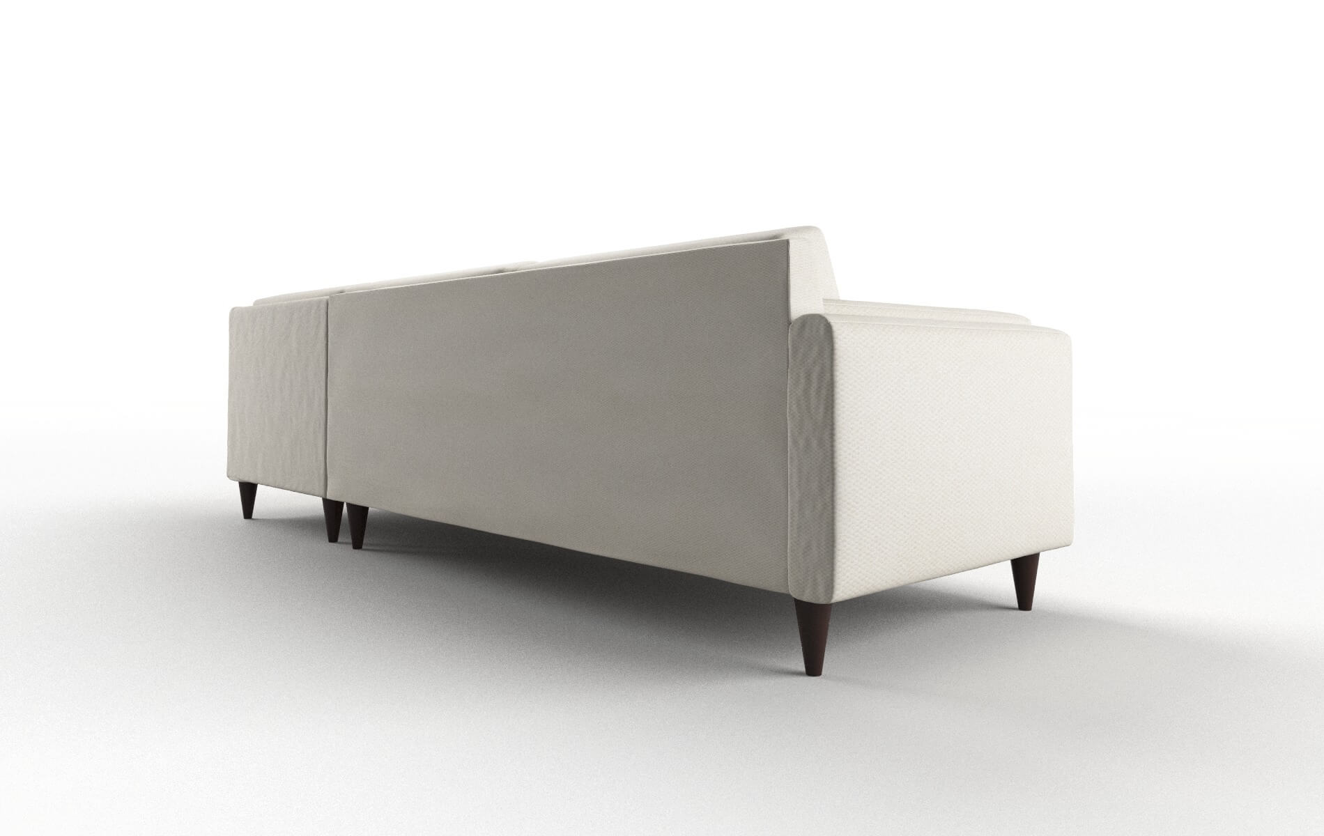 Helsinki Bungalow Ivory Panel espresso legs 5