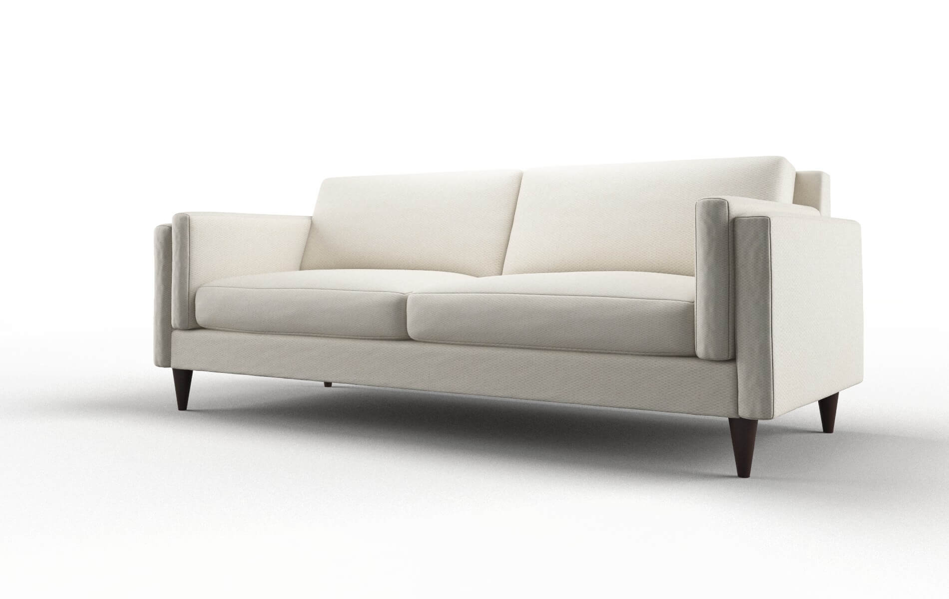 Helsinki Bungalow Ivory Sofa espresso legs 4
