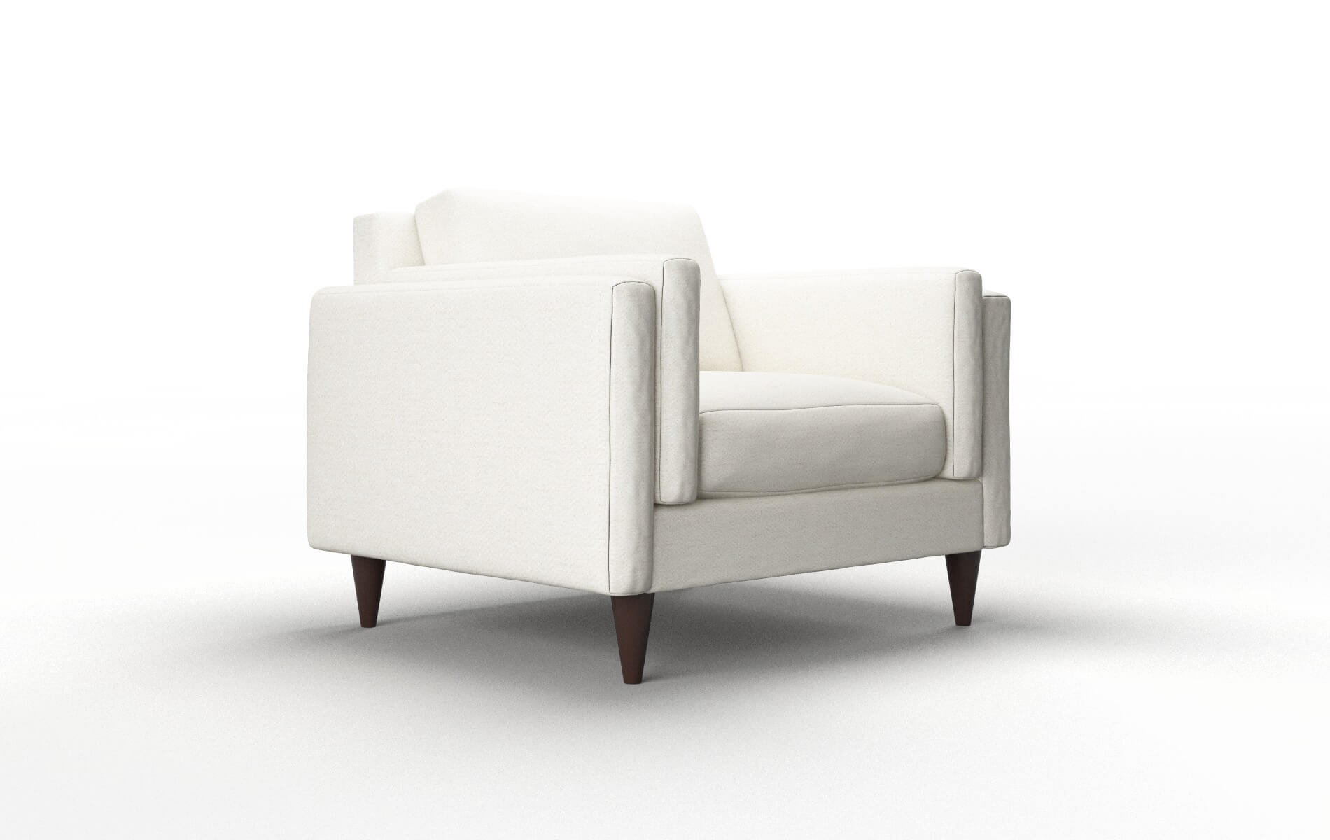 Helsinki Catalina Ivory Chair espresso legs 2