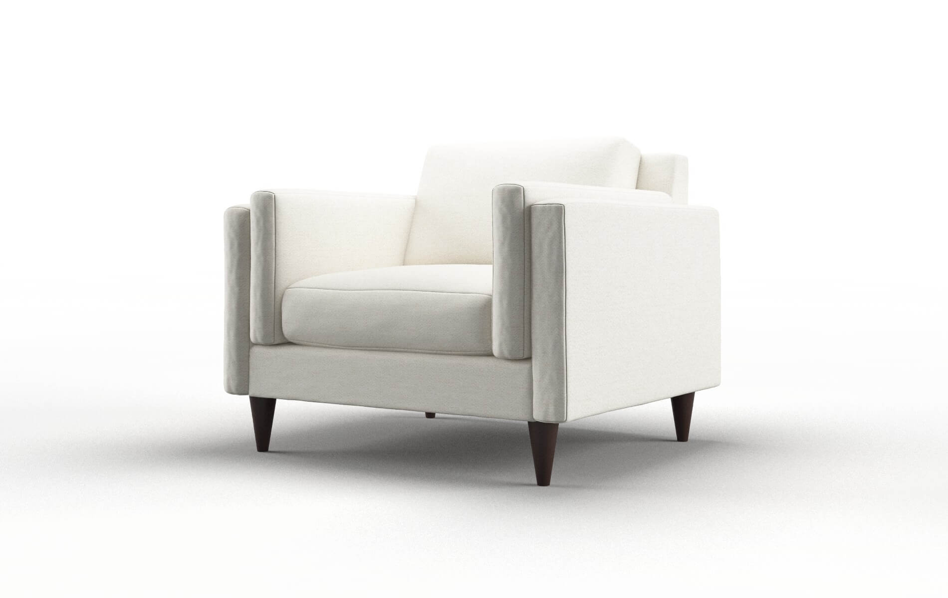 Helsinki Catalina Ivory Chair espresso legs 4