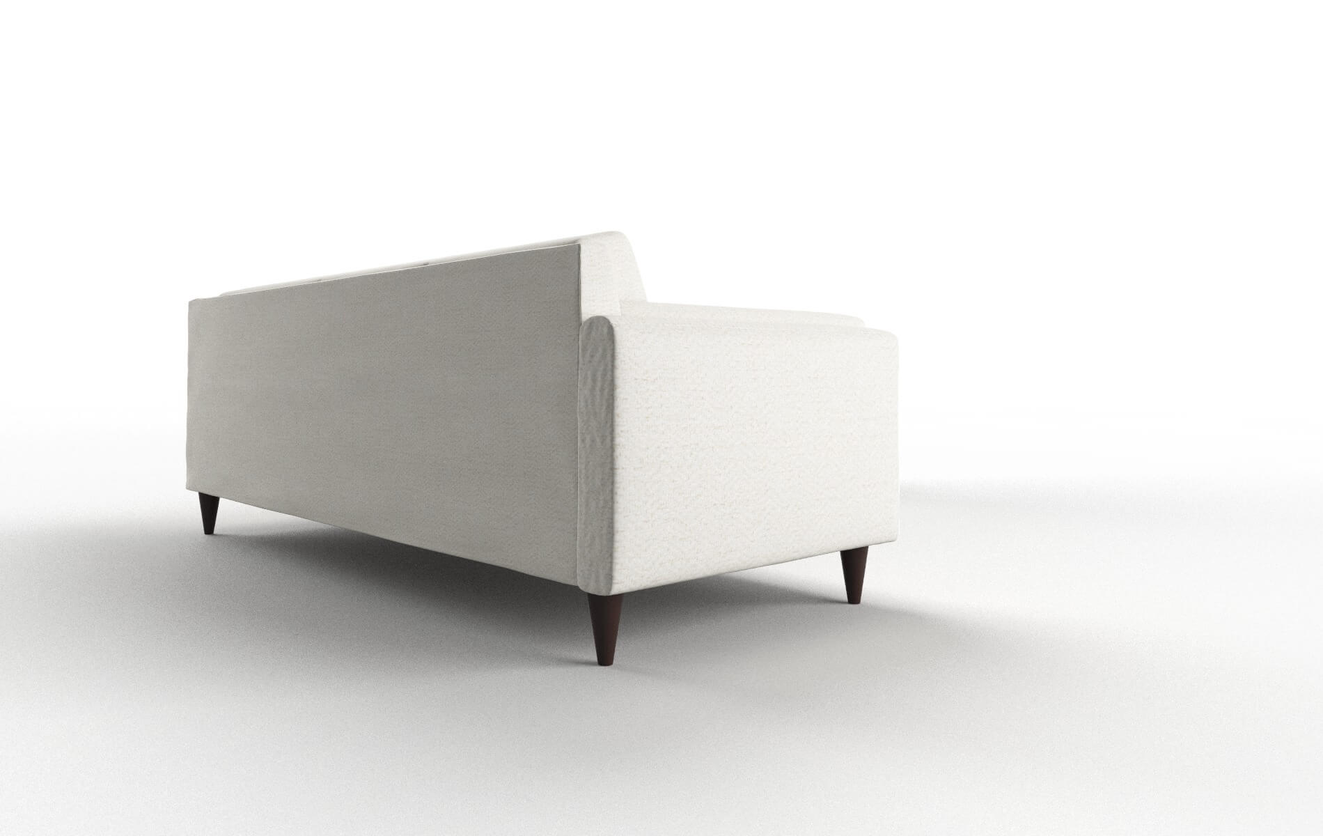Helsinki Catalina Ivory Sectional espresso legs 3