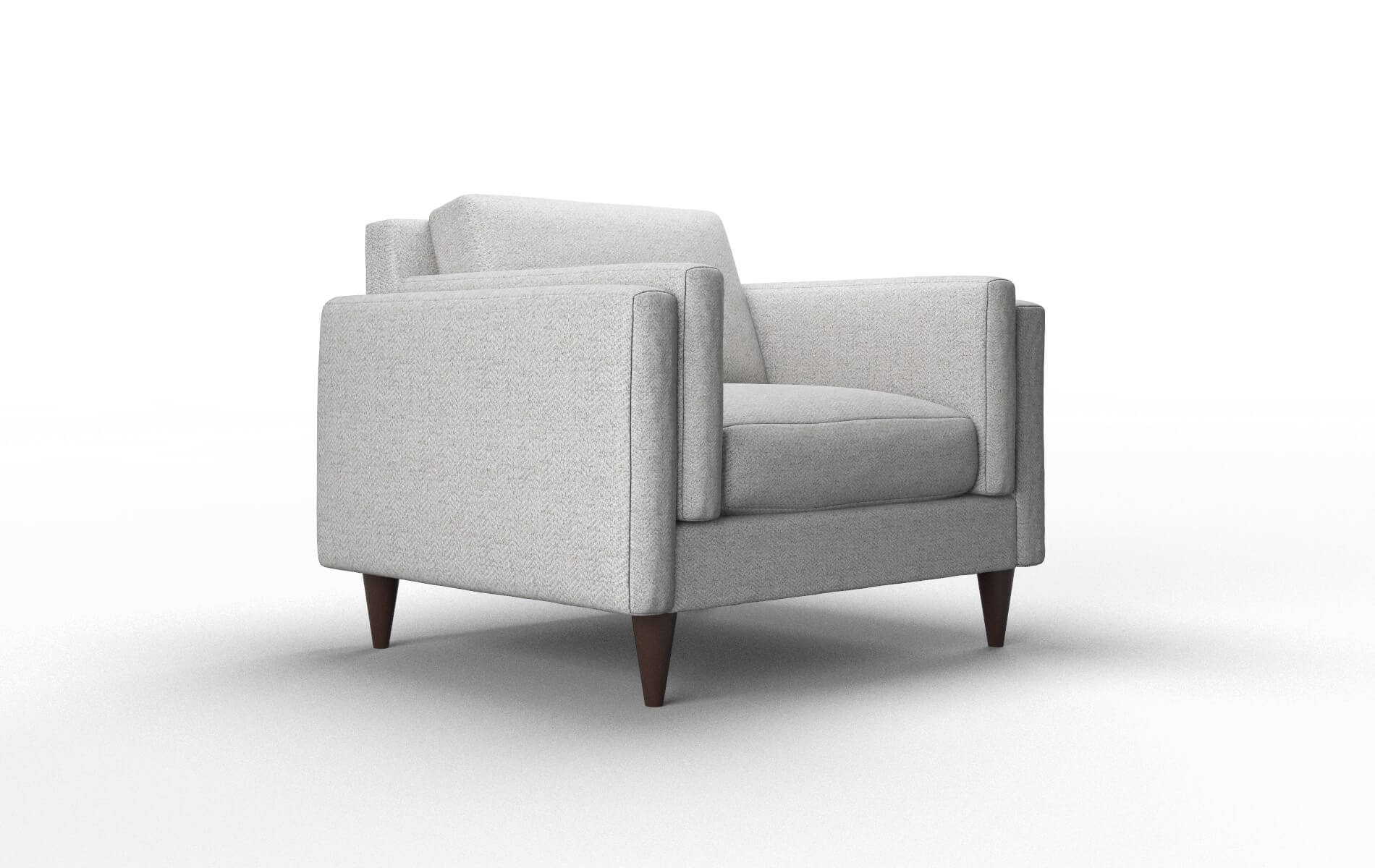 Helsinki Catalina Silver Chair espresso legs 2