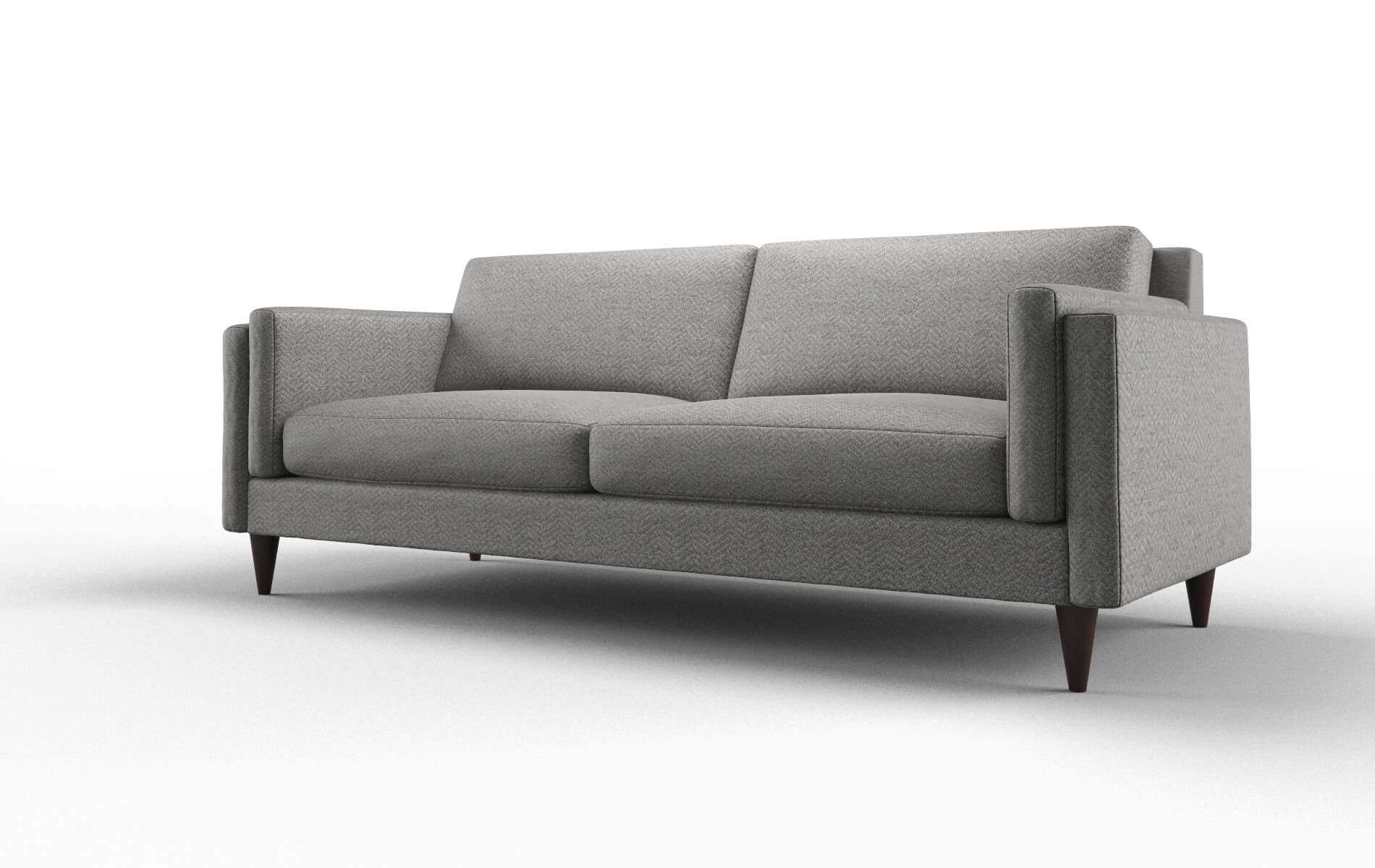 Helsinki Catalina Steel Sofa espresso legs 4
