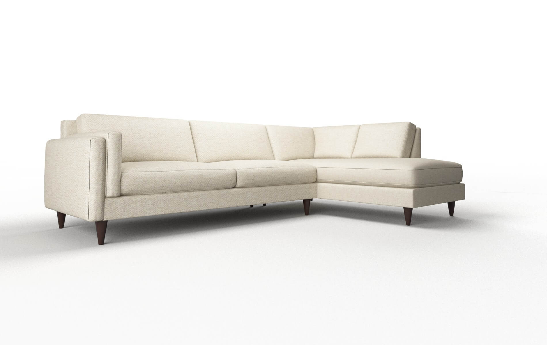 Helsinki Catalina Wheat Panel espresso legs 2