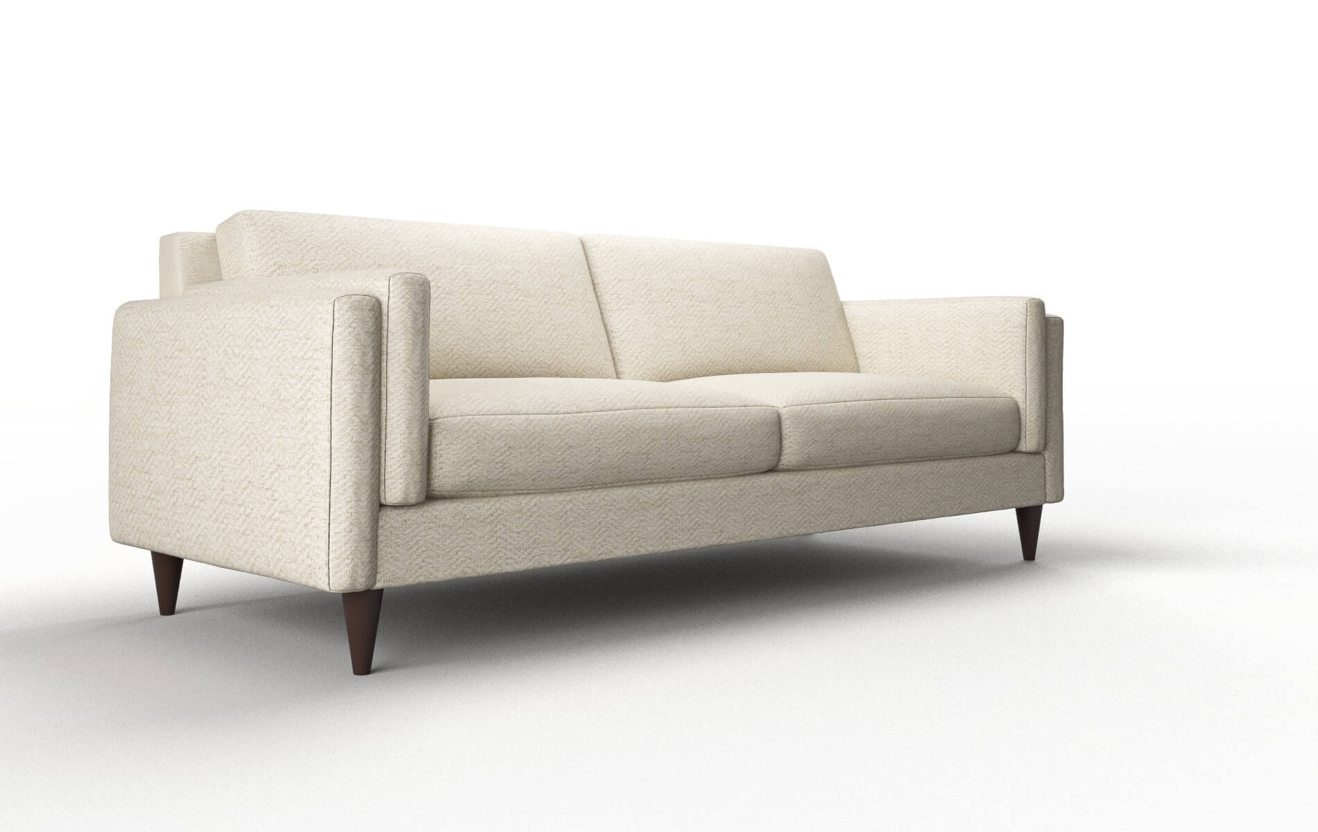 Helsinki Catalina Wheat Sofa espresso legs 2