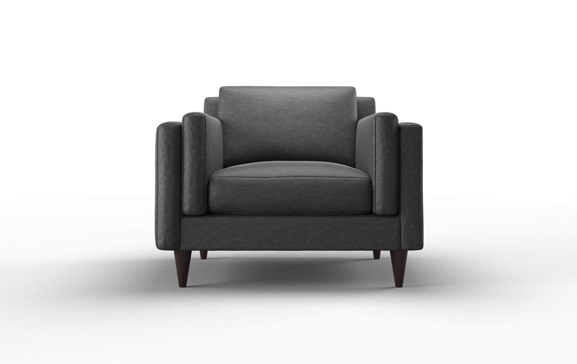 Helsinki Chance denim Chair Espresso Legs  1