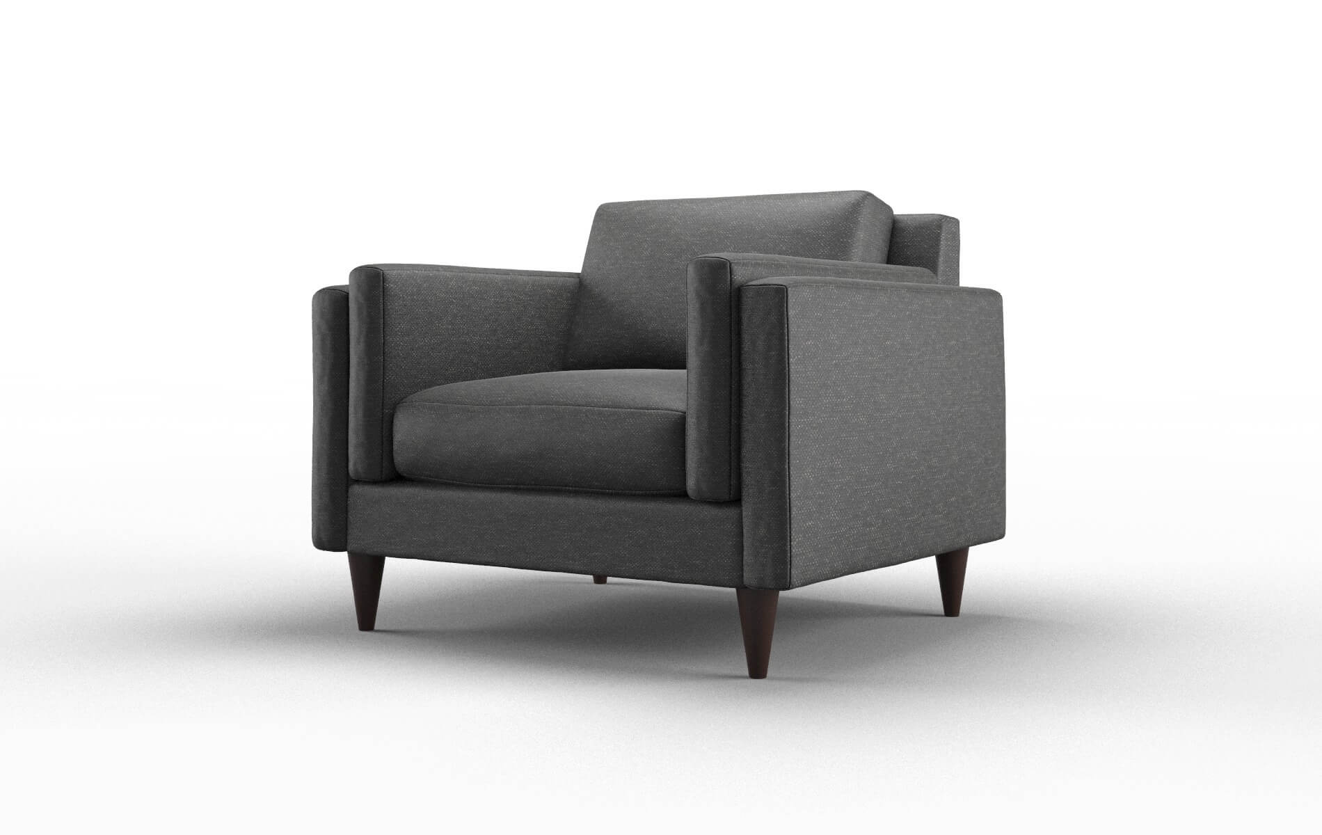 Helsinki Chance Denim Chair espresso legs 4