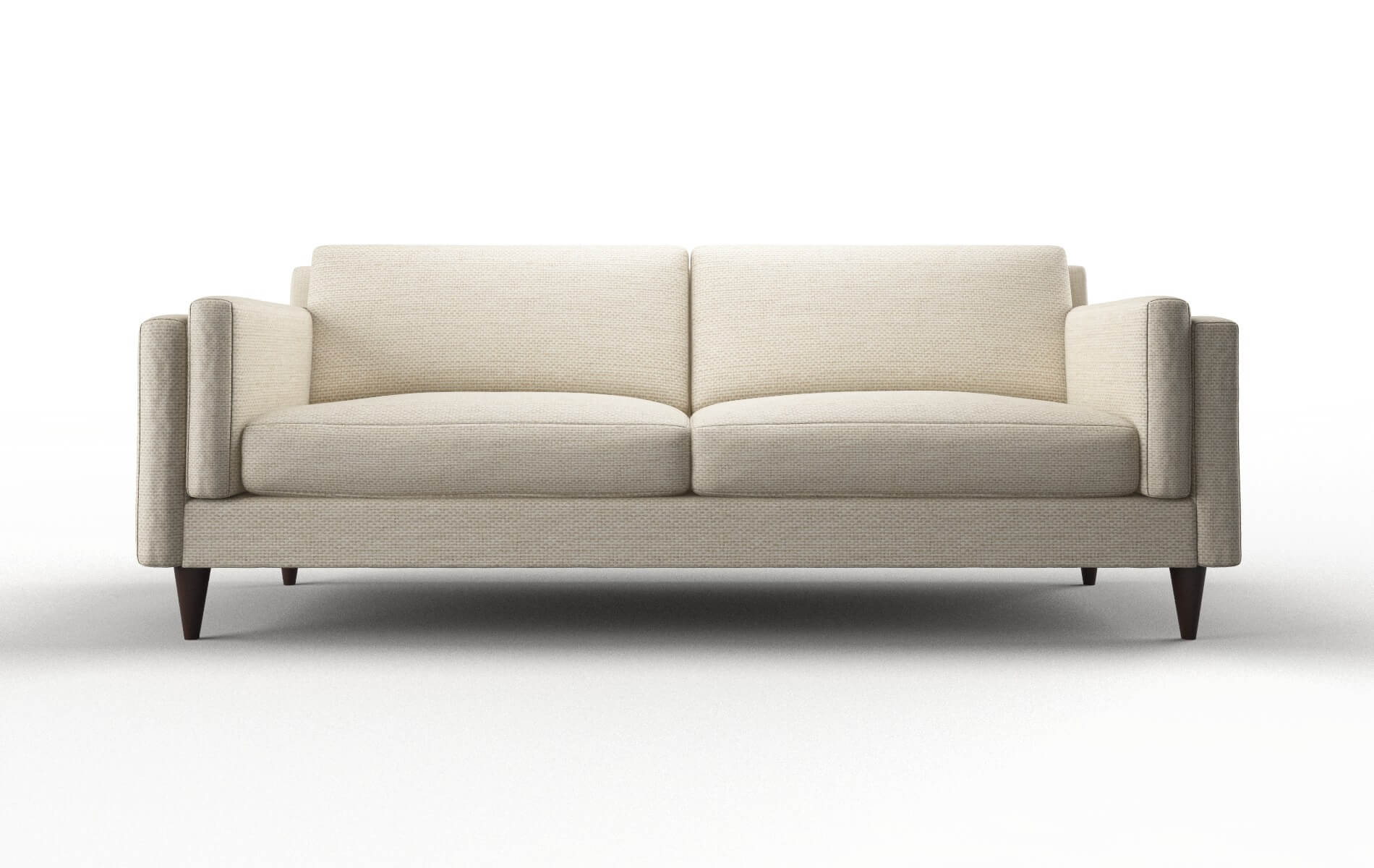 Helsinki Chance Sand Sofa espresso legs 1