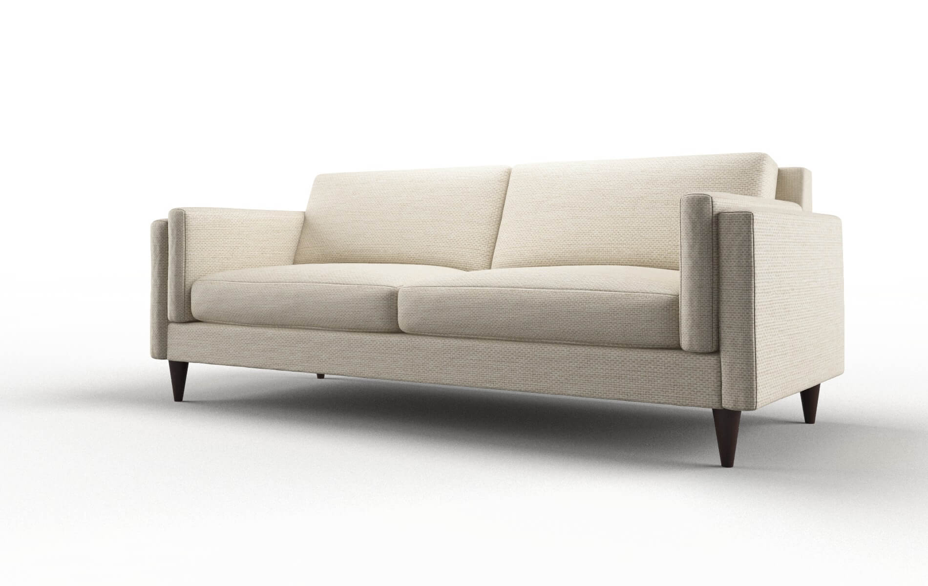 Helsinki Chance Sand Sofa espresso legs 4