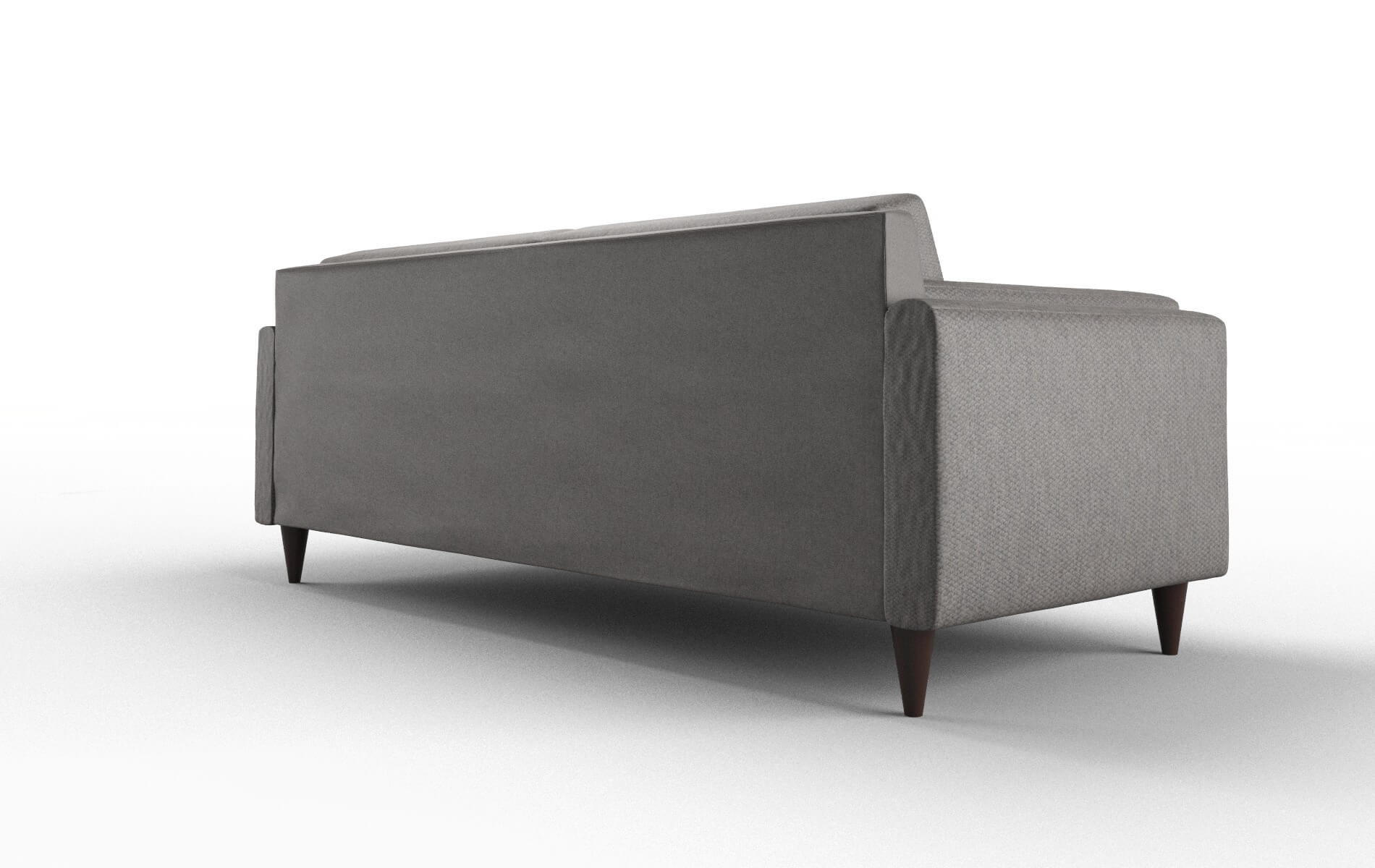 Helsinki Cosmo Charcoal Sofa espresso legs 5