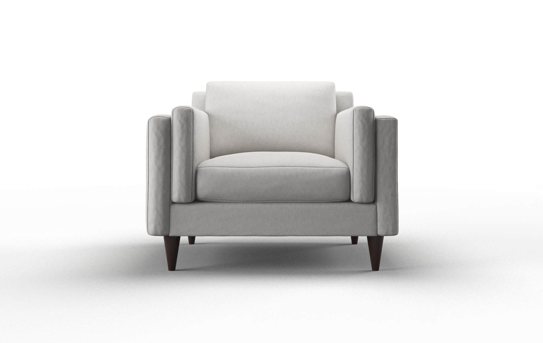 Helsinki Cosmo Silver Chair espresso legs 1