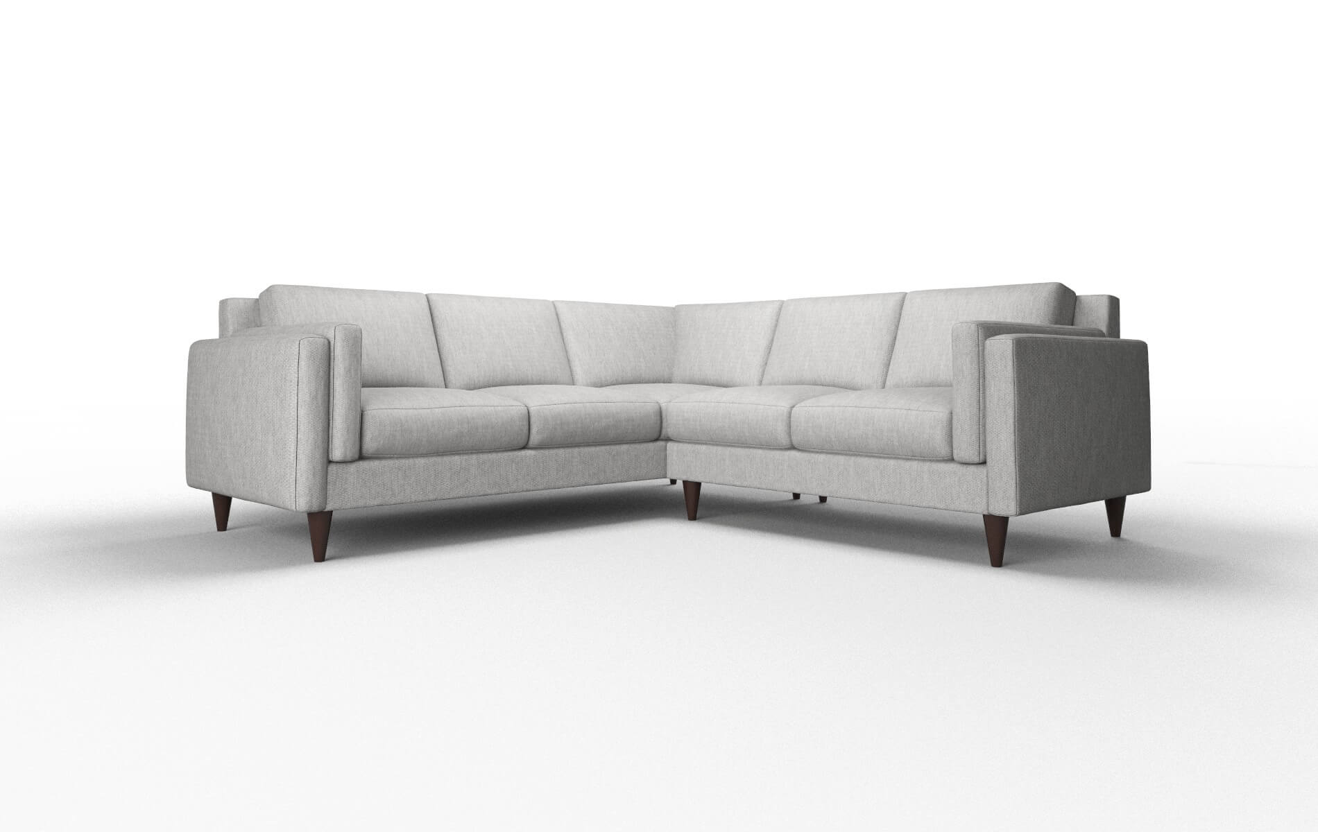 Helsinki Cosmo Steel Sectional espresso legs 1