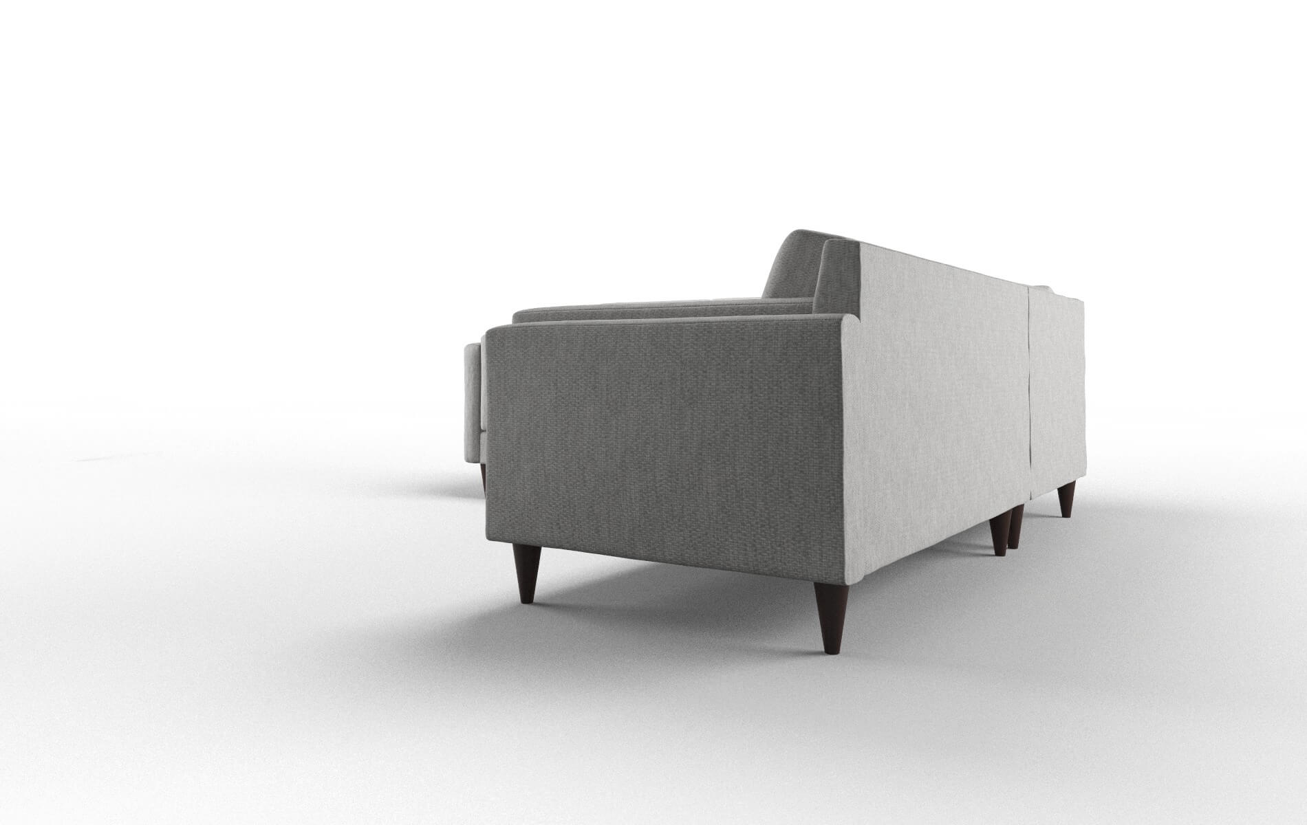 Helsinki Cosmo Steel Sectional espresso legs 4