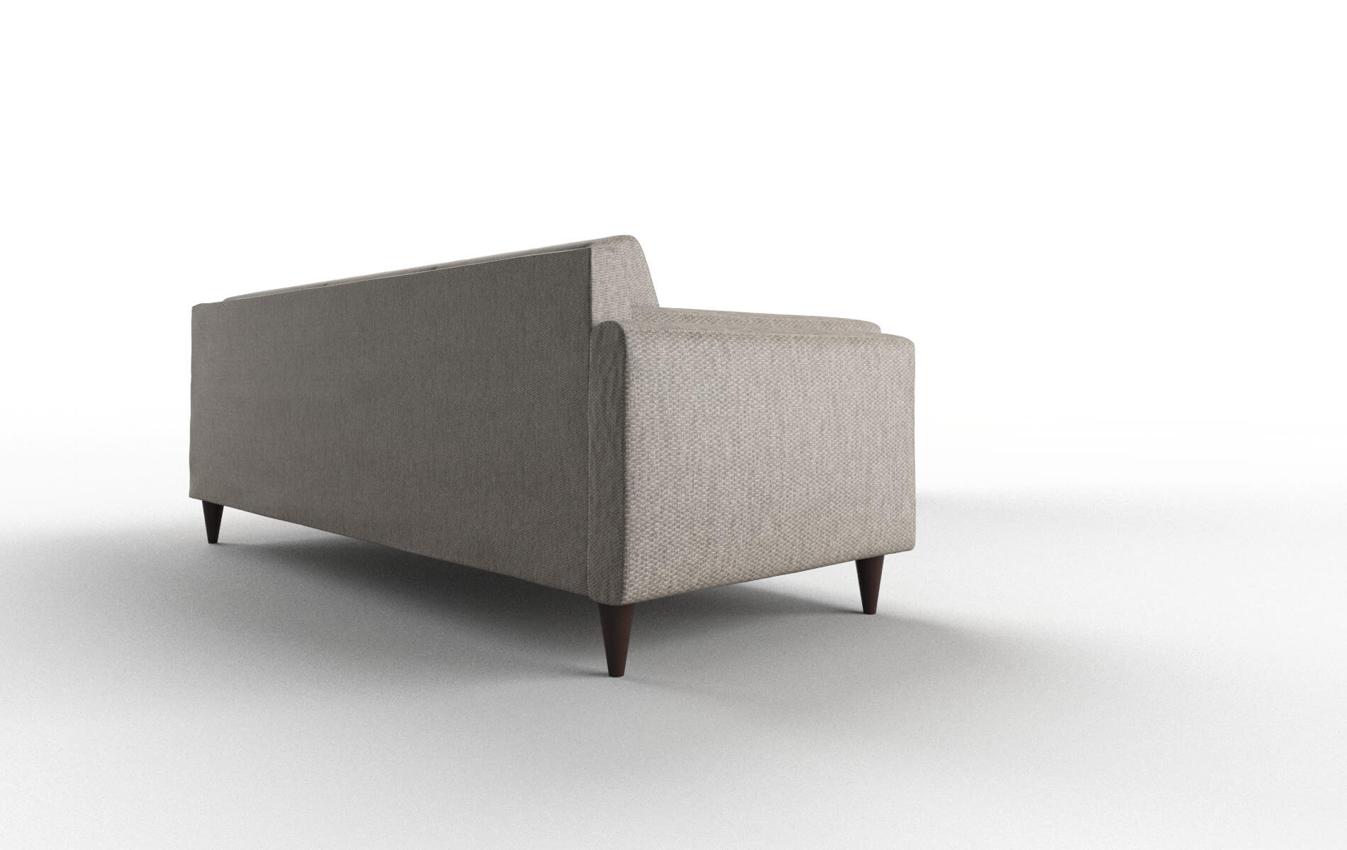 Helsinki Cosmo Taupe Sectional espresso legs 3
