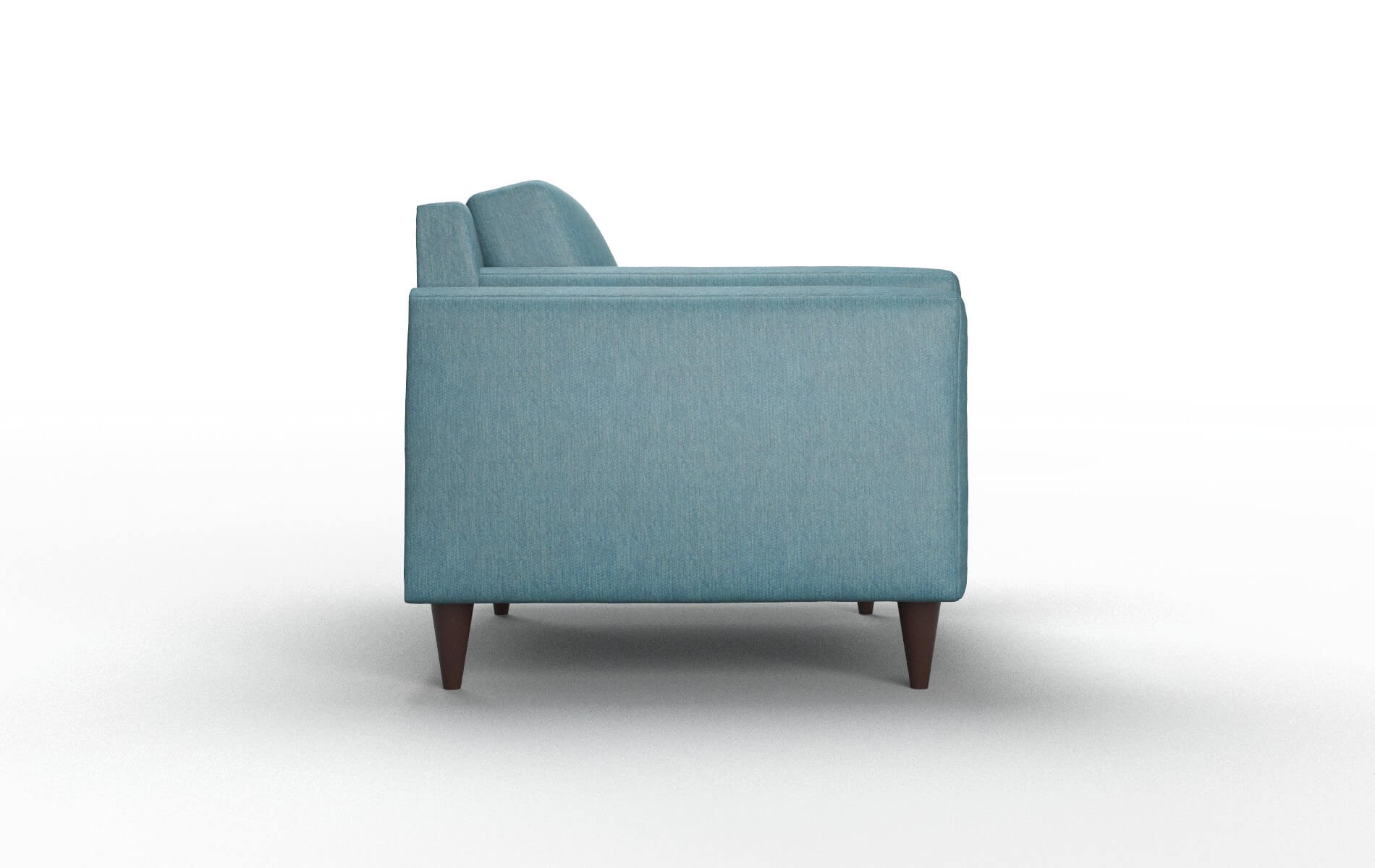 Helsinki Cosmo Teal Chair espresso legs 3